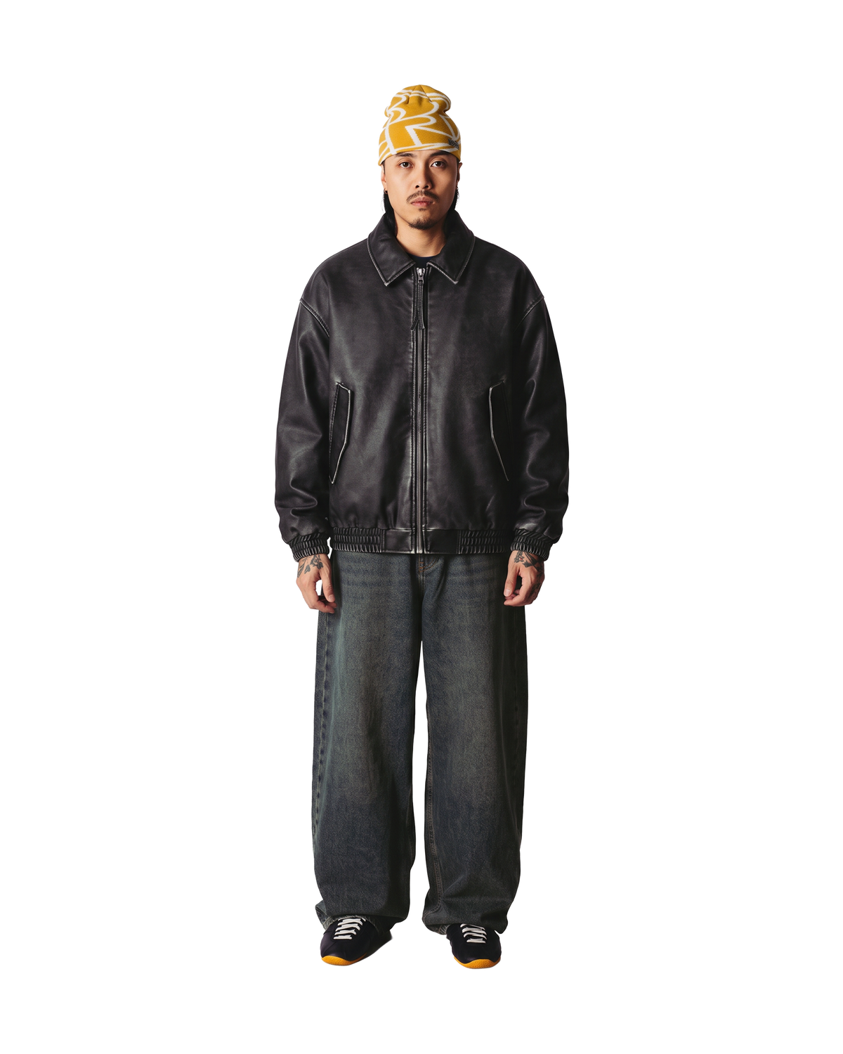 Woodbird WBBao Washed Jacket Outerwear Washed Black