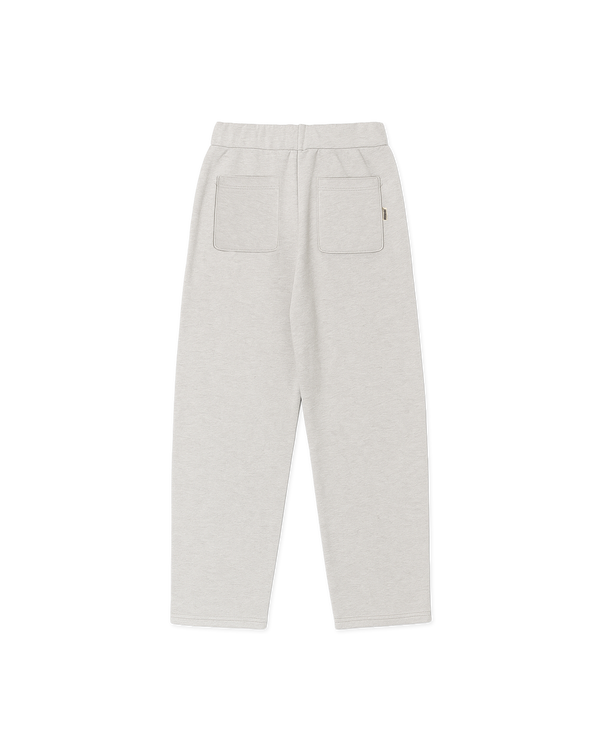 Woodbird WBBase Sweat Pants Pants Light Grey Melange