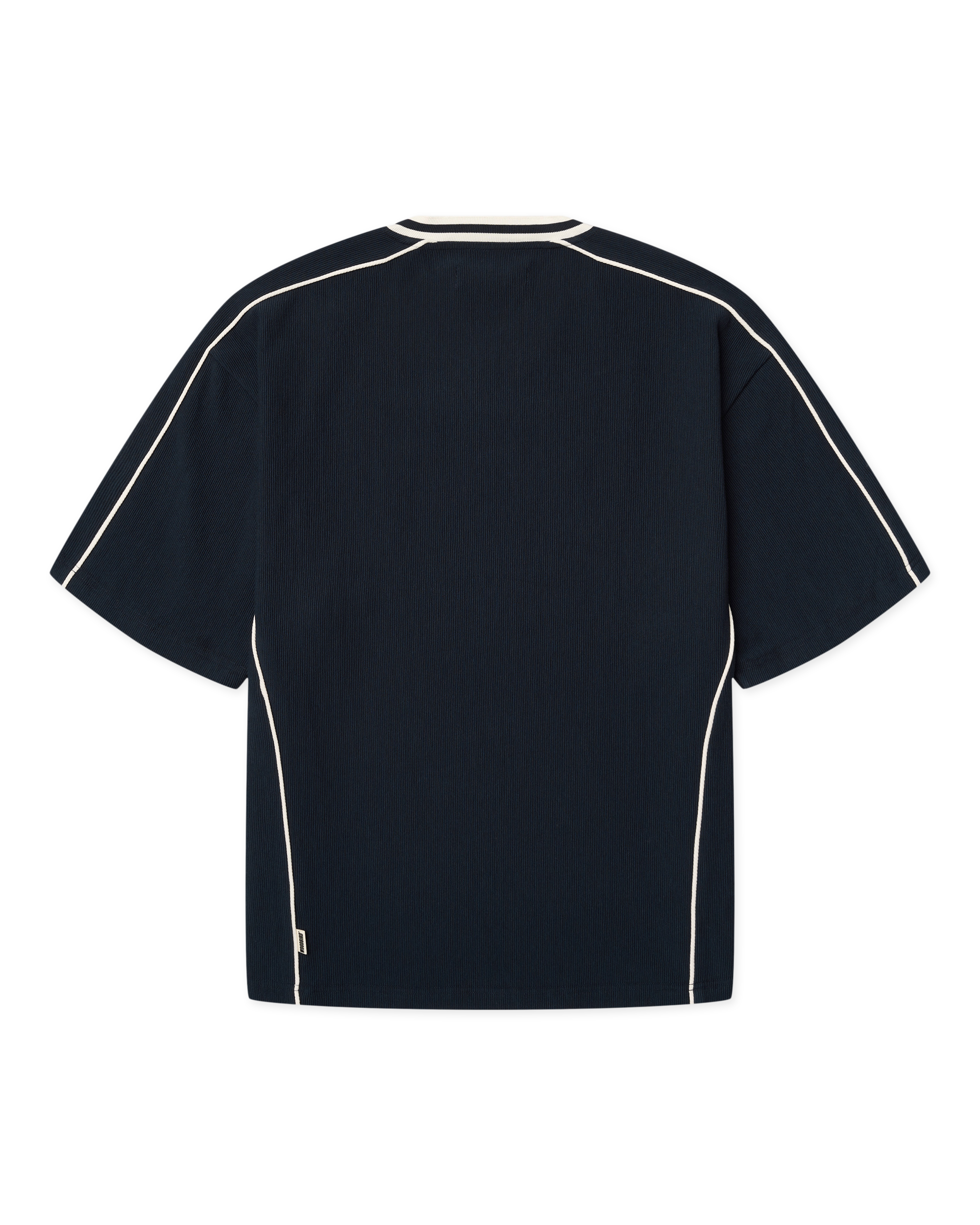 Woodbird WBBeam 90s Sport Tee T-Shirts Dark Navy