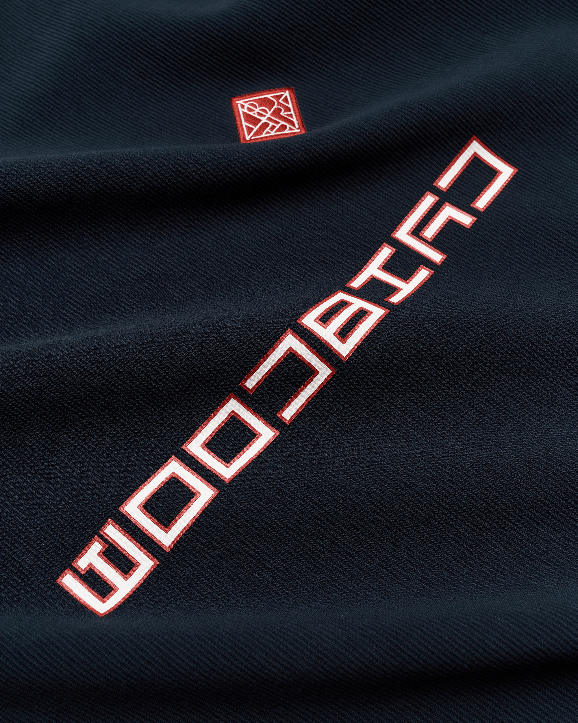 Woodbird WBBeam 90s Sport Tee T-Shirts Dark Navy
