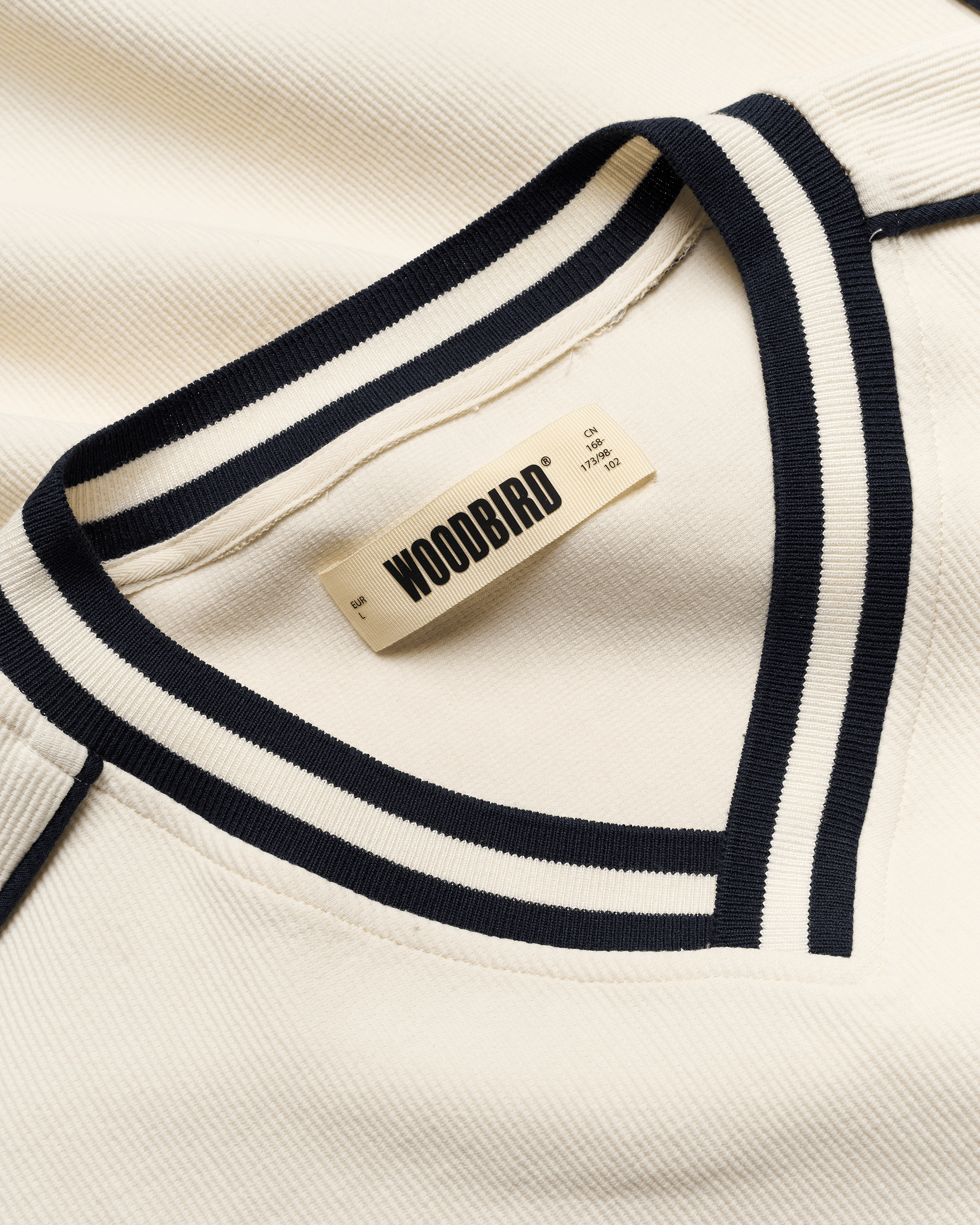 Woodbird WBBeam 90s Sport Tee T-Shirts Off White