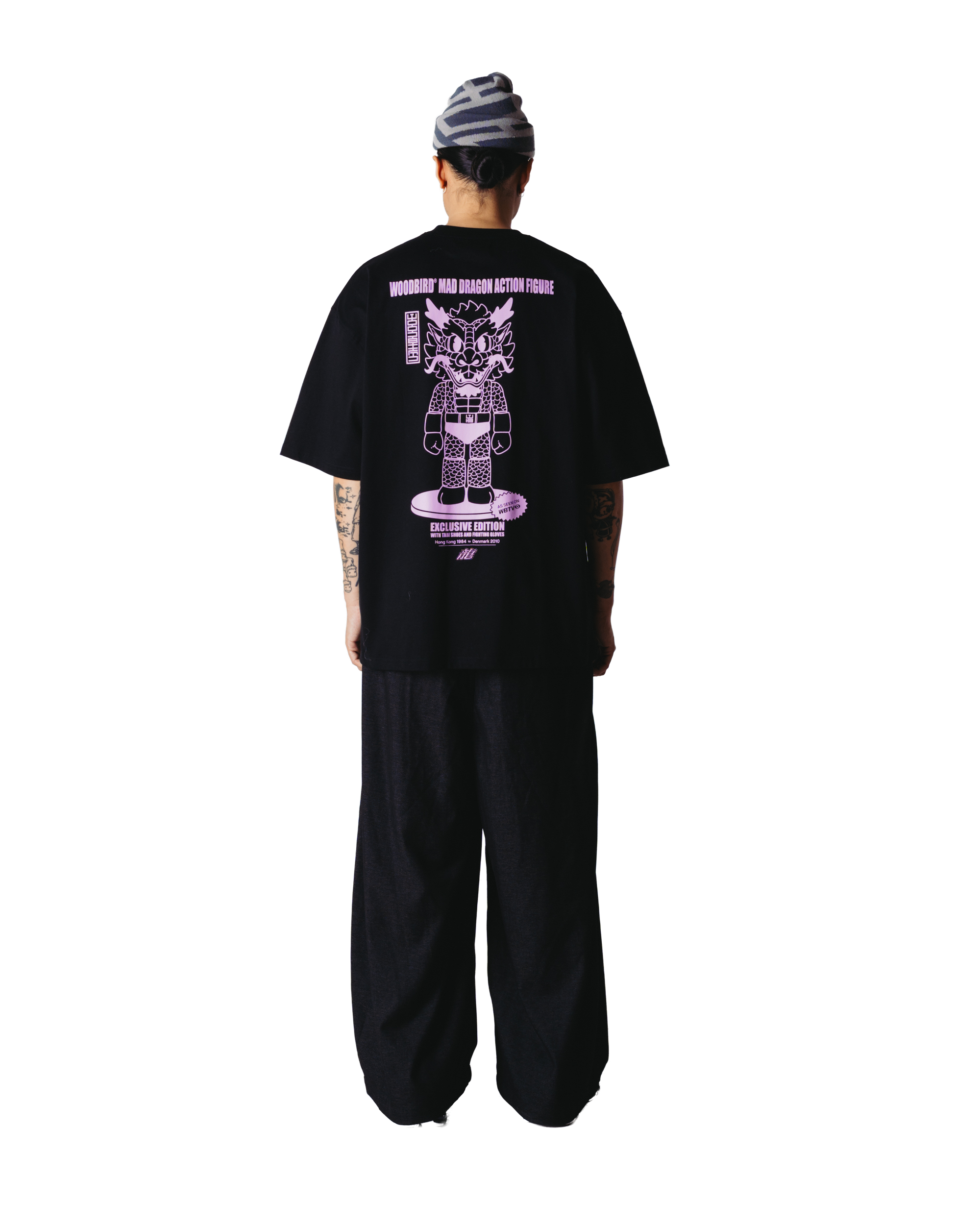 Woodbird WBBeam Action Tee T-Shirts Black