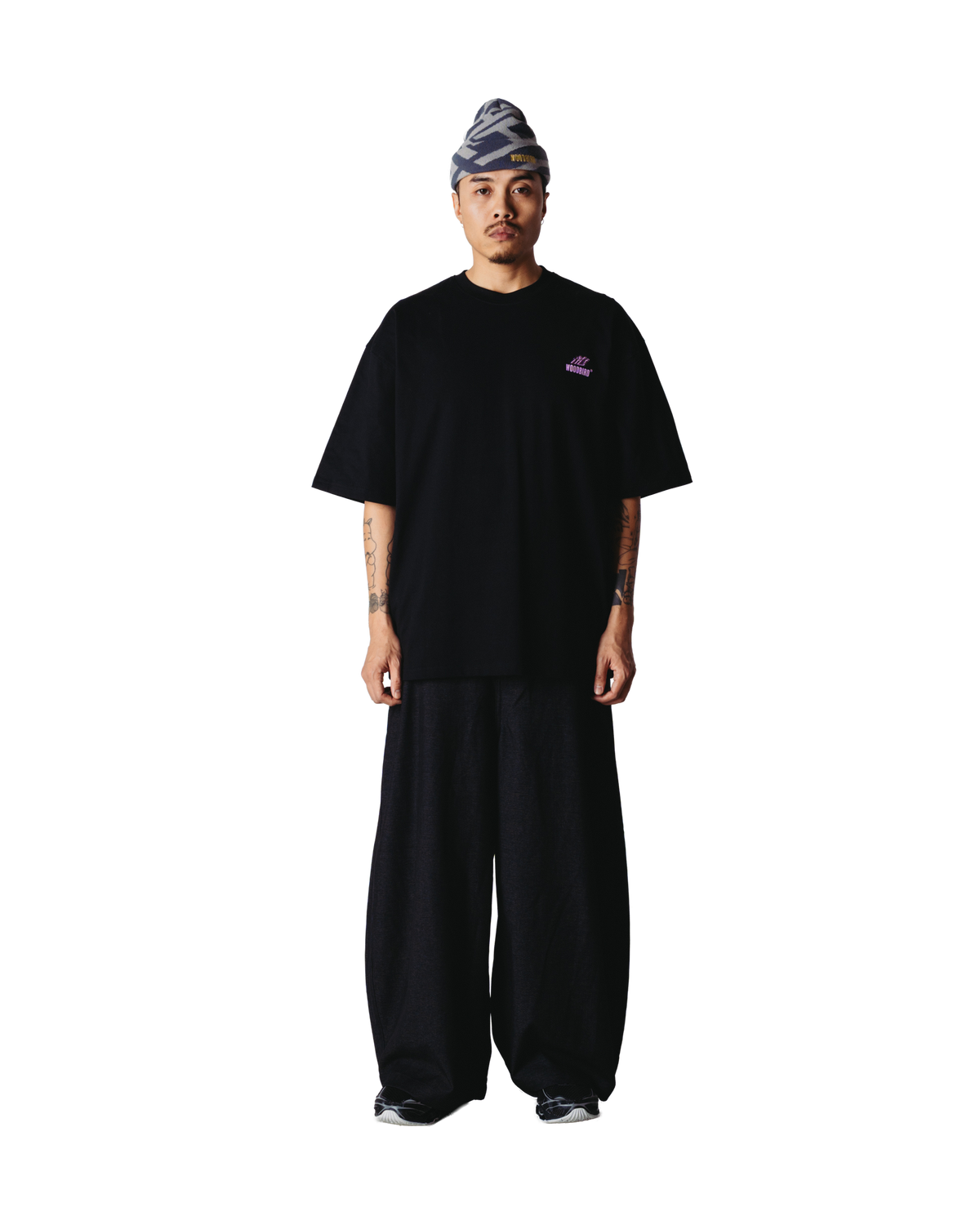 Woodbird WBBeam Action Tee T-Shirts Black