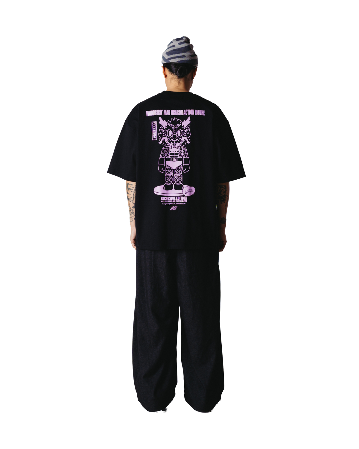 Woodbird WBBeam Action Tee T-Shirts Black