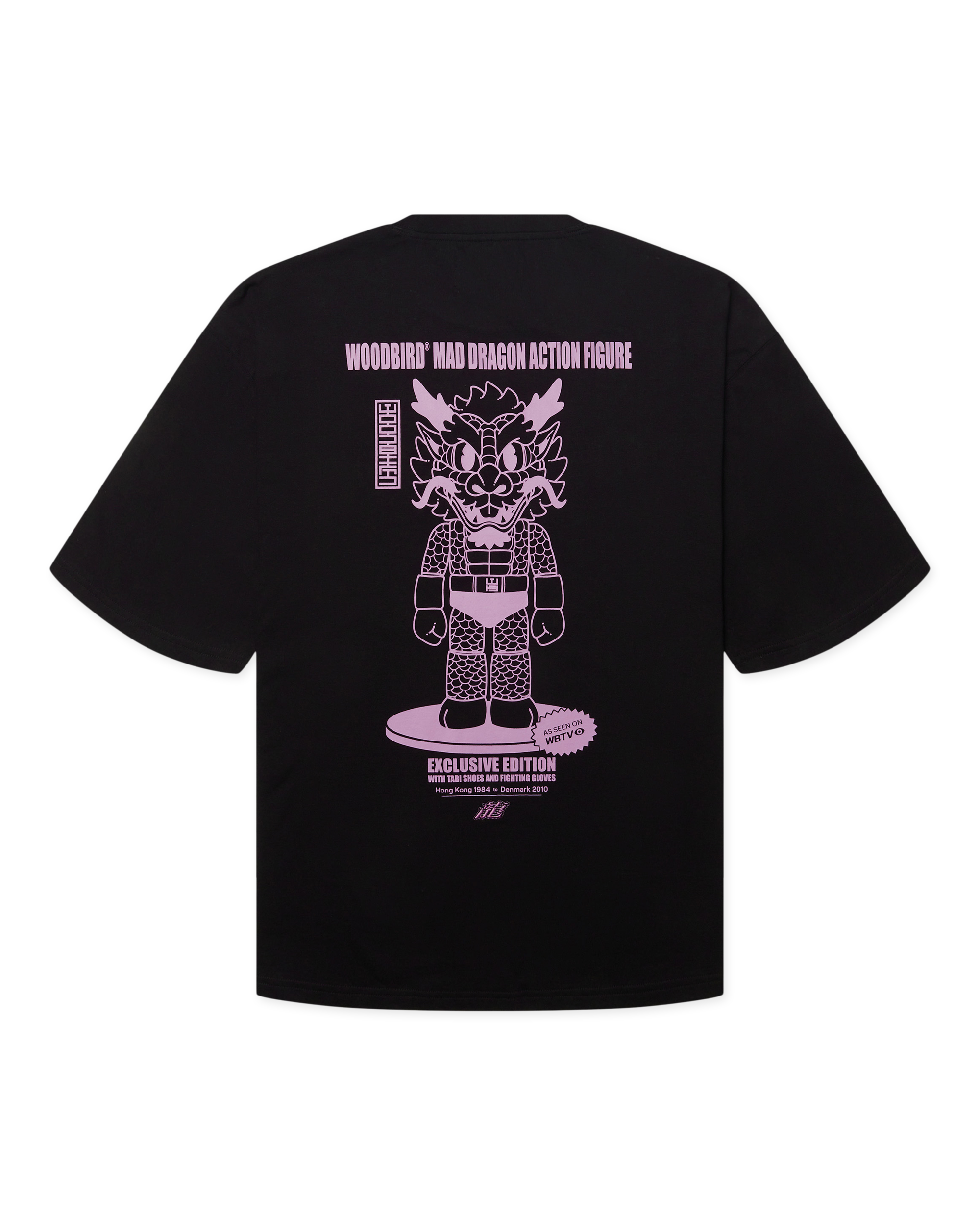 Woodbird WBBeam Action Tee T-Shirts Black