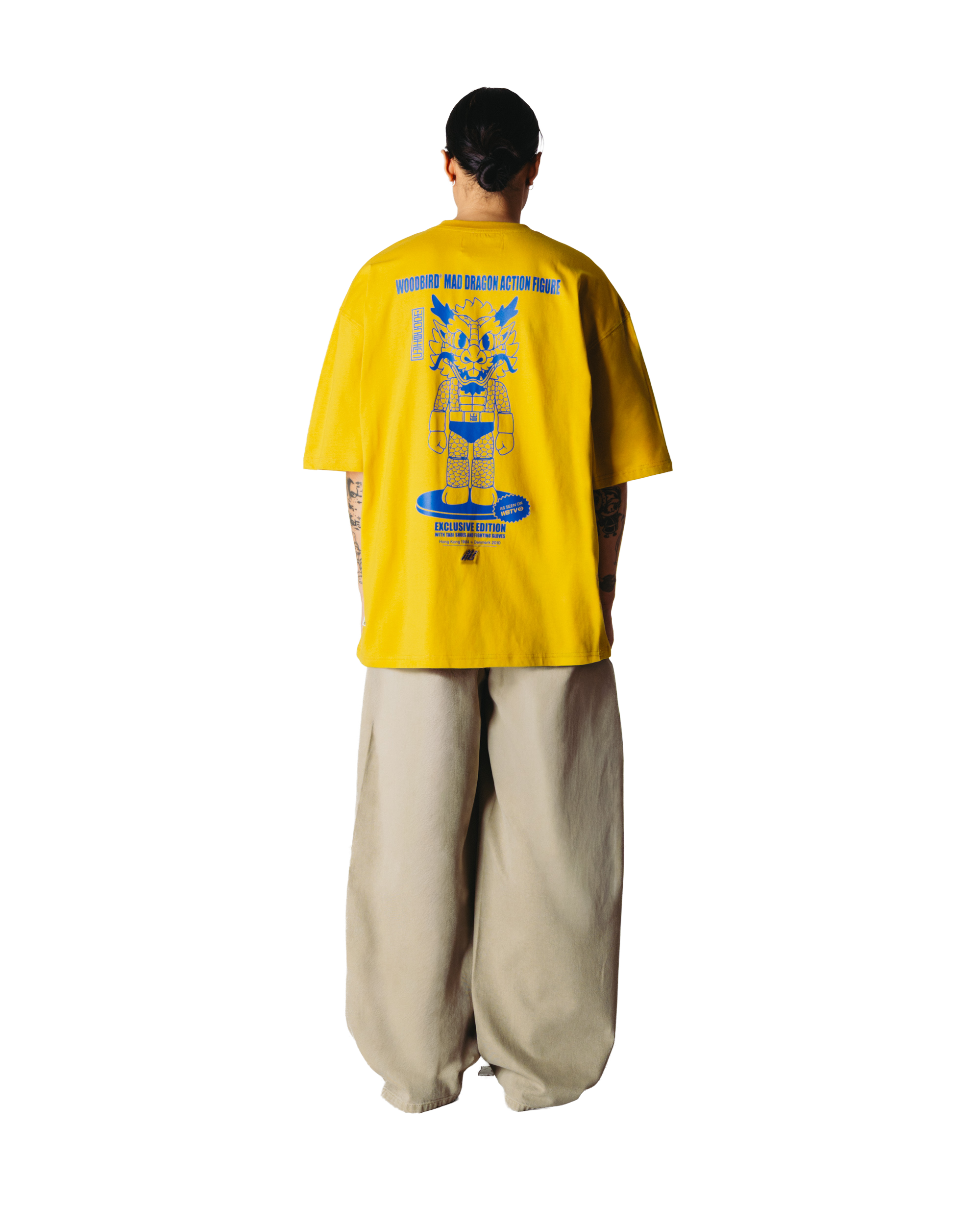 Woodbird WBBeam Action Tee T-Shirts Honey