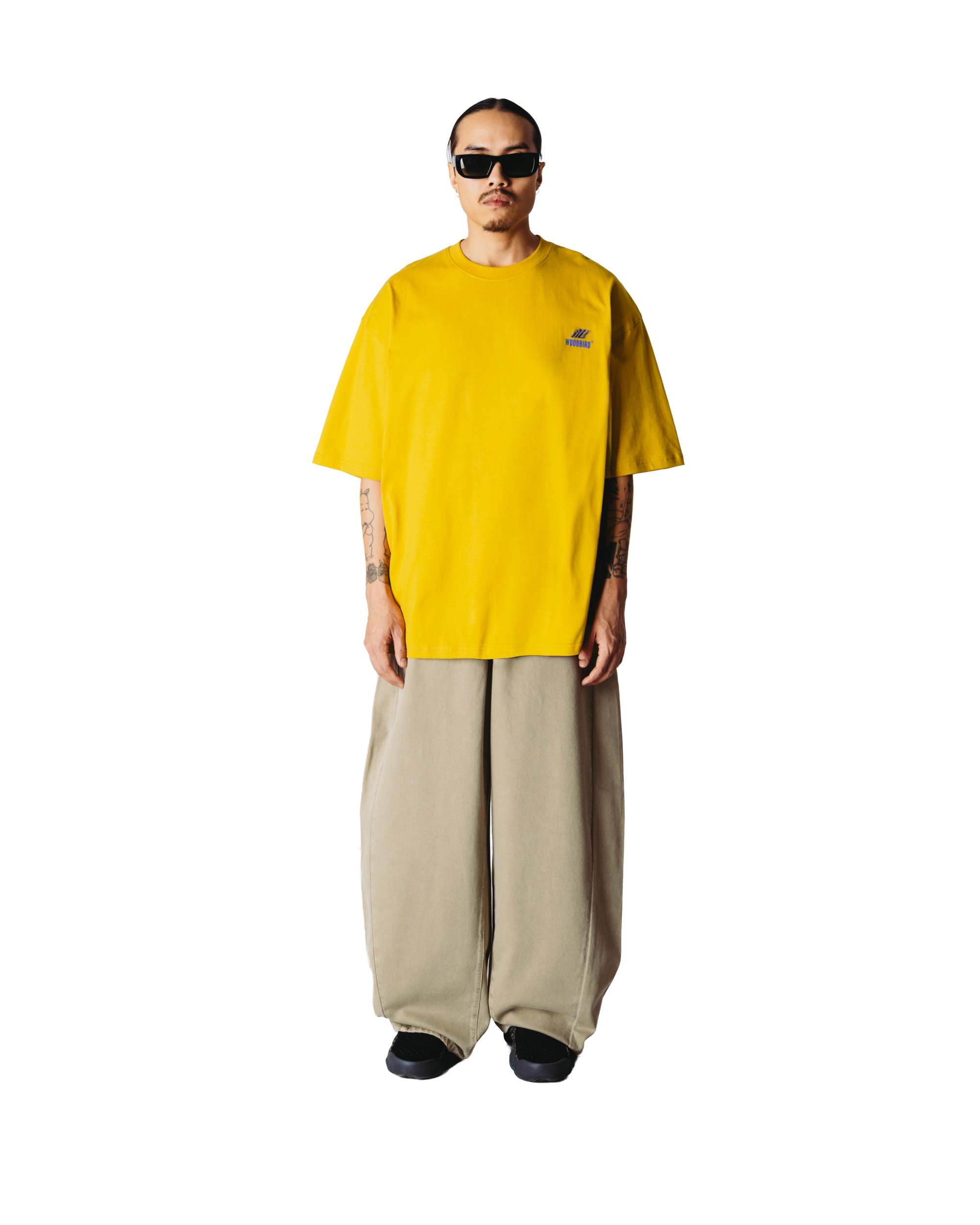 Woodbird WBBeam Action Tee T-Shirts Honey