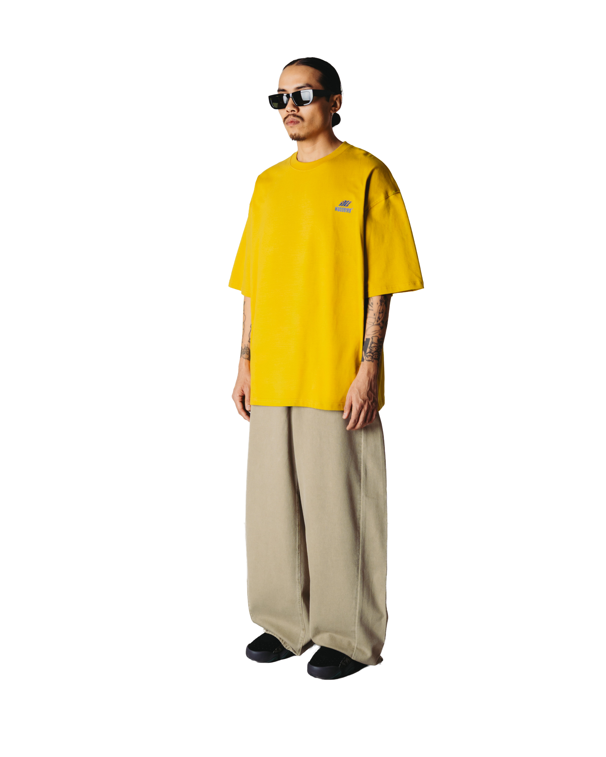Woodbird WBBeam Action Tee T-Shirts Honey