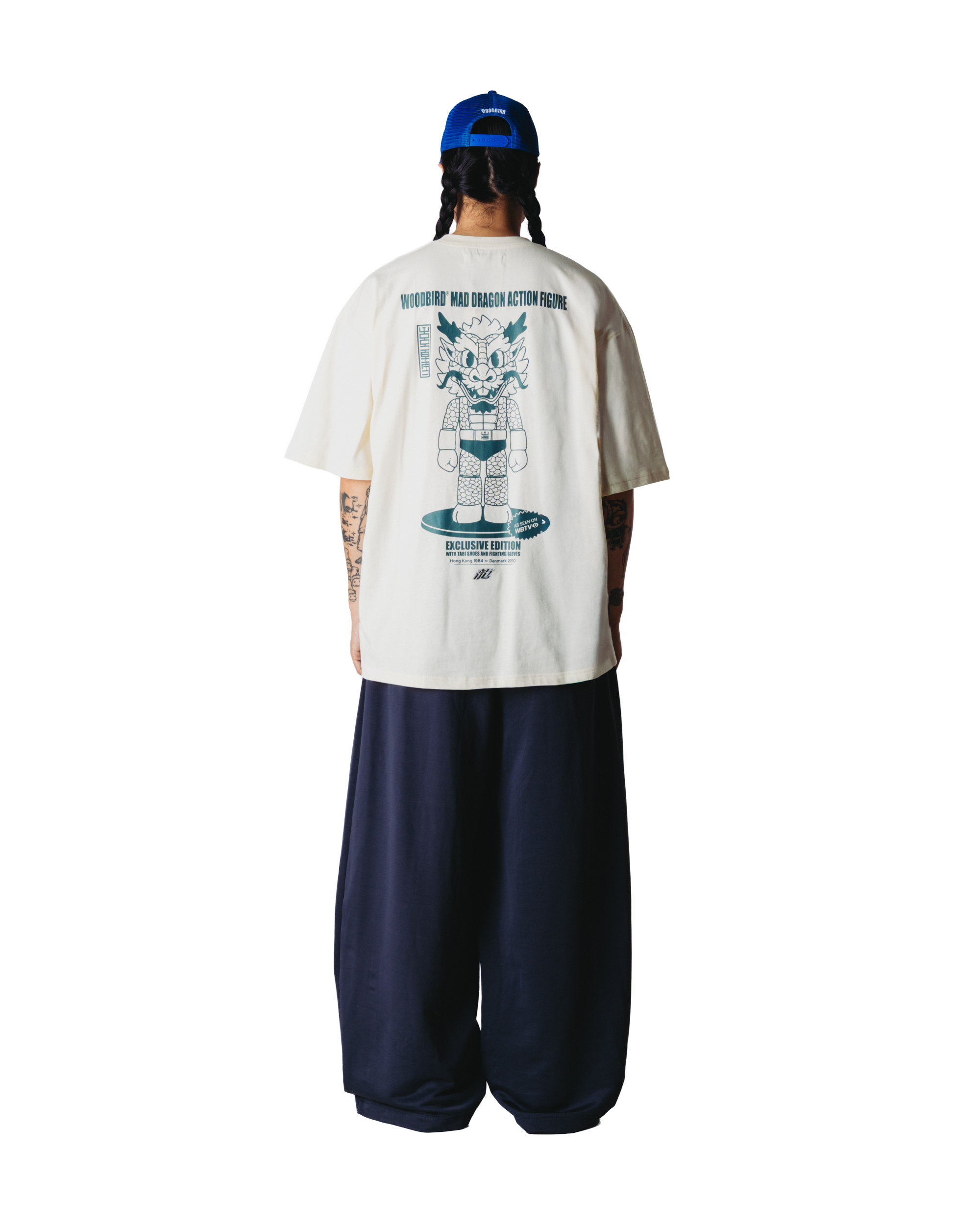 Woodbird WBBeam Action Tee T-Shirts Off White