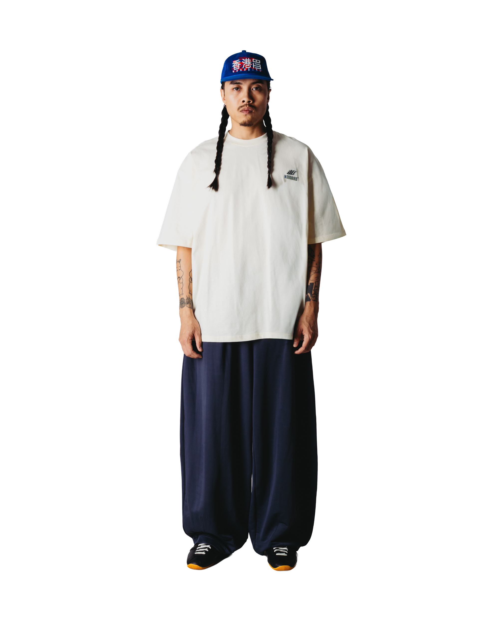 Woodbird WBBeam Action Tee T-Shirts Off White