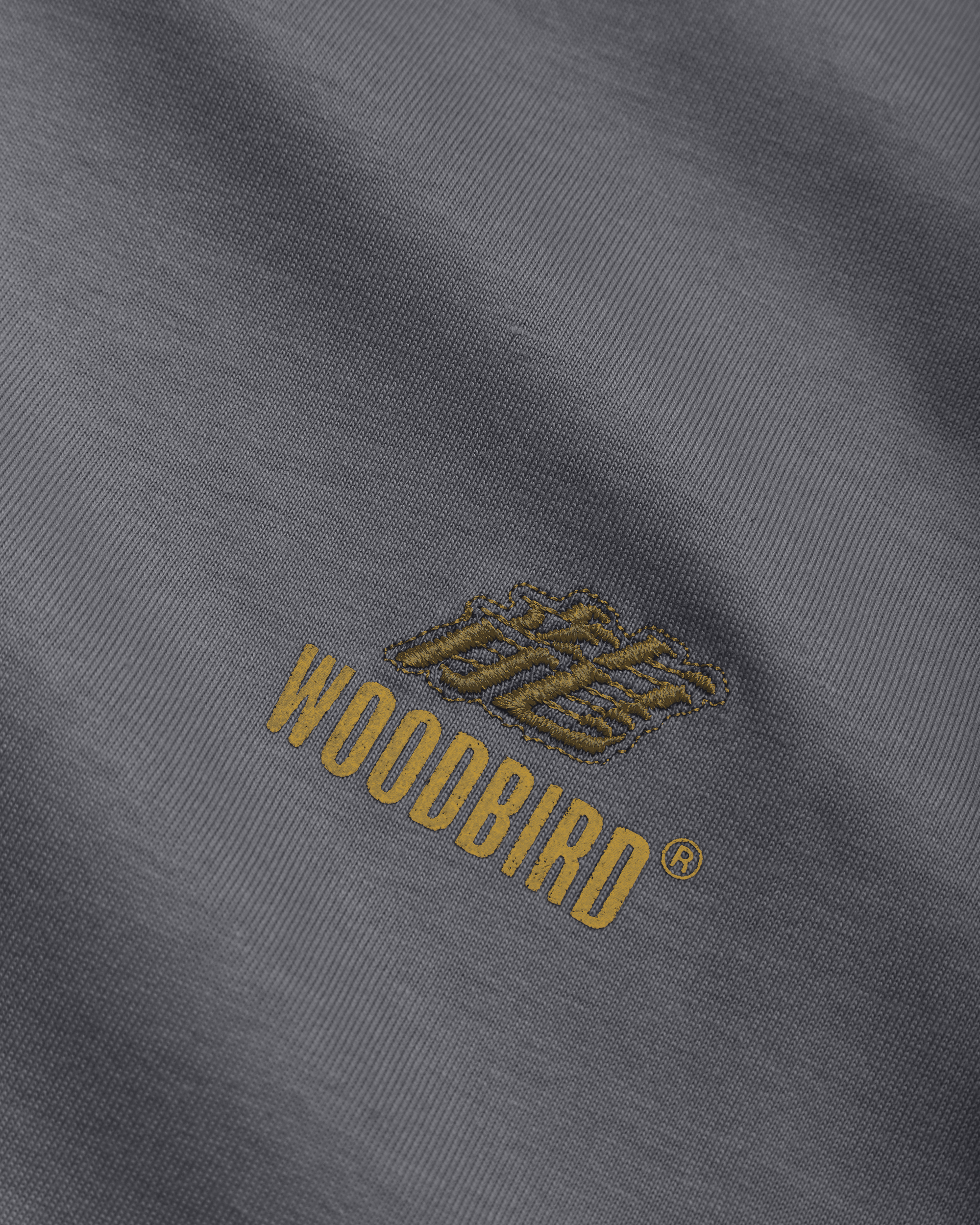 Woodbird WBBeam Action Tee T-Shirts Slate Blue