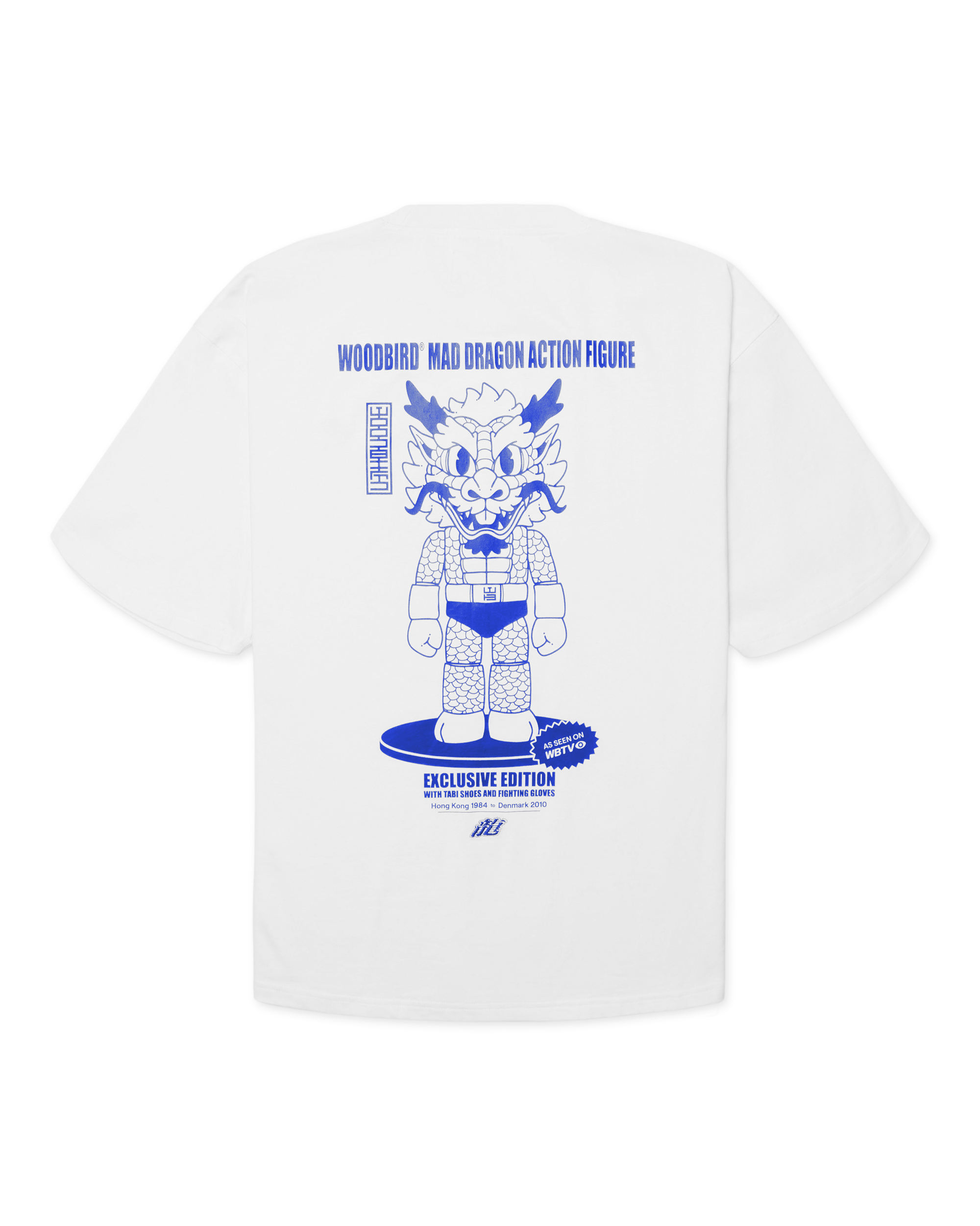 Woodbird WBBeam Action Tee T-Shirts White
