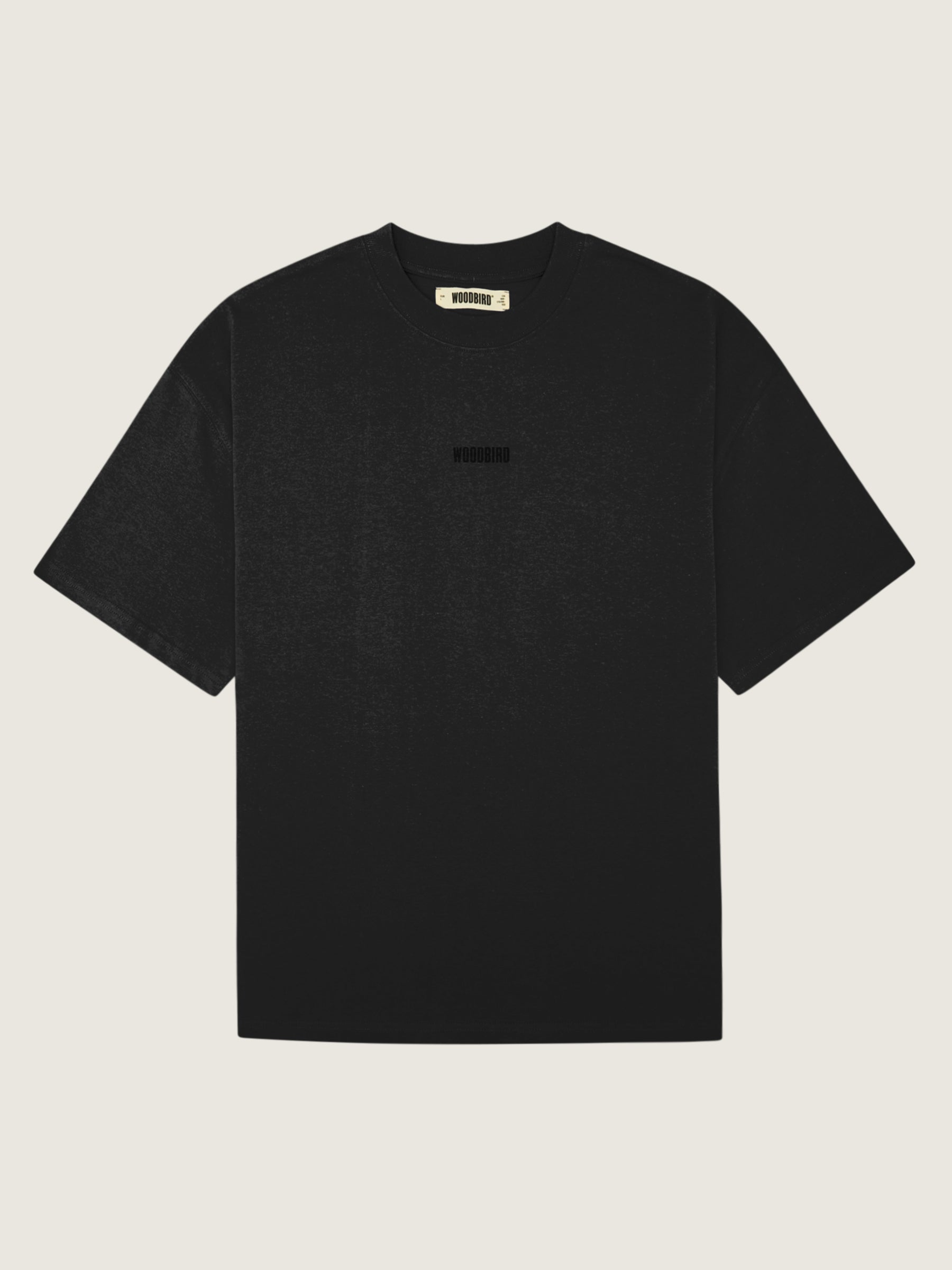 Woodbird WBBeam Base Tee T-Shirts Black