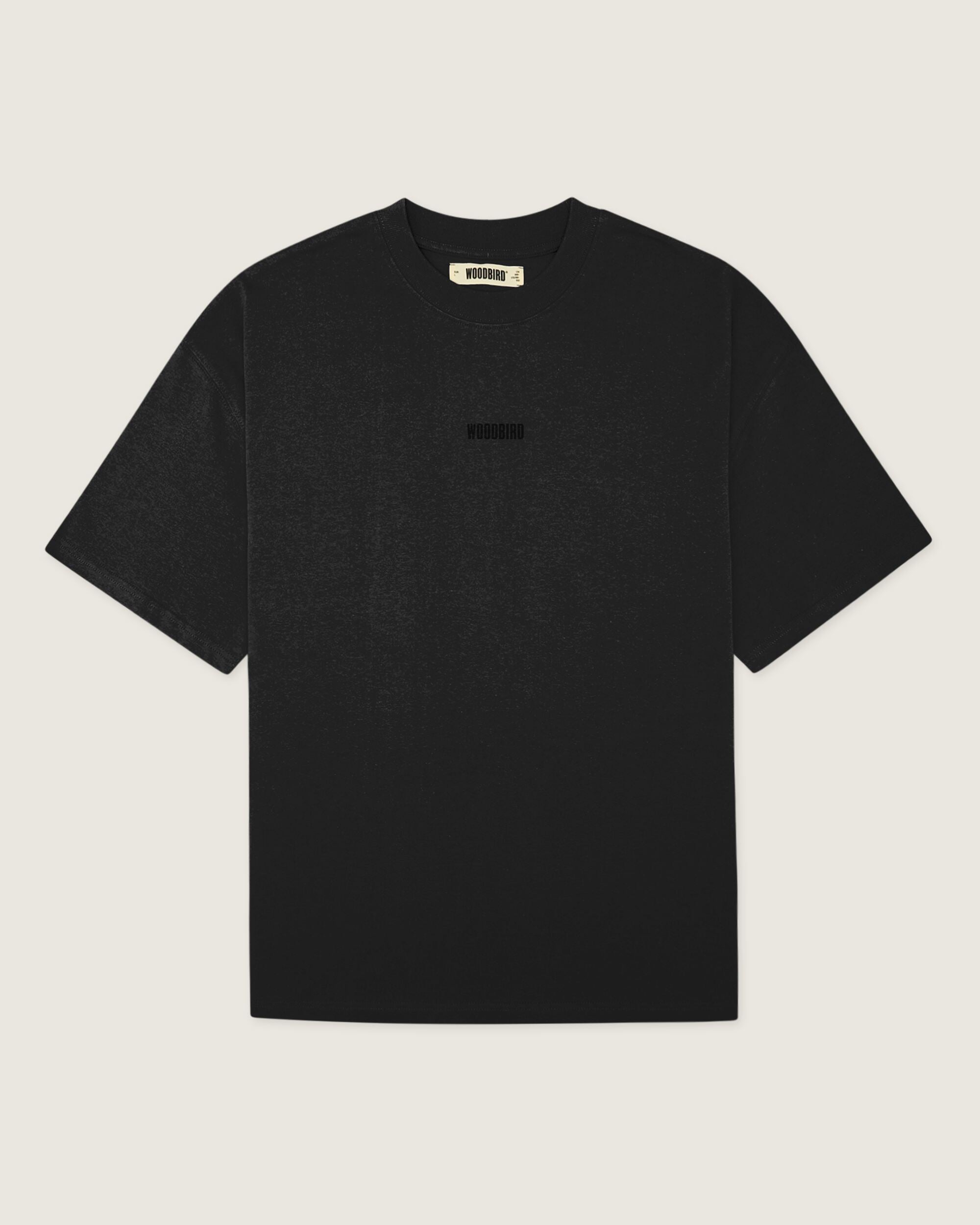 Woodbird WBBeam Base Tee T-Shirts Black