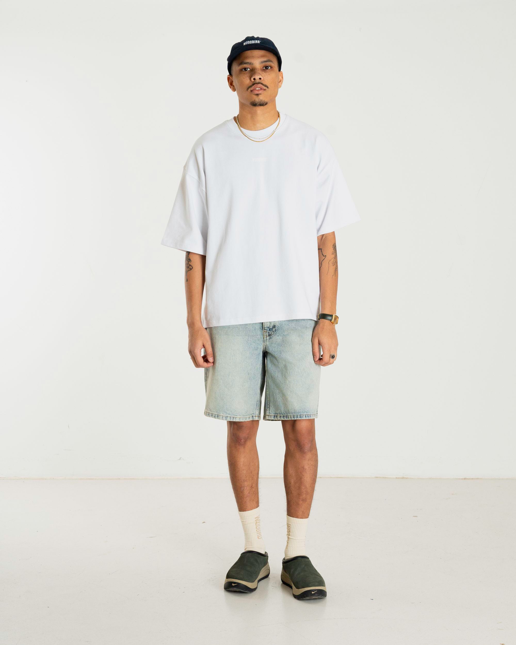 Woodbird WBBeam Base Tee T-Shirts White