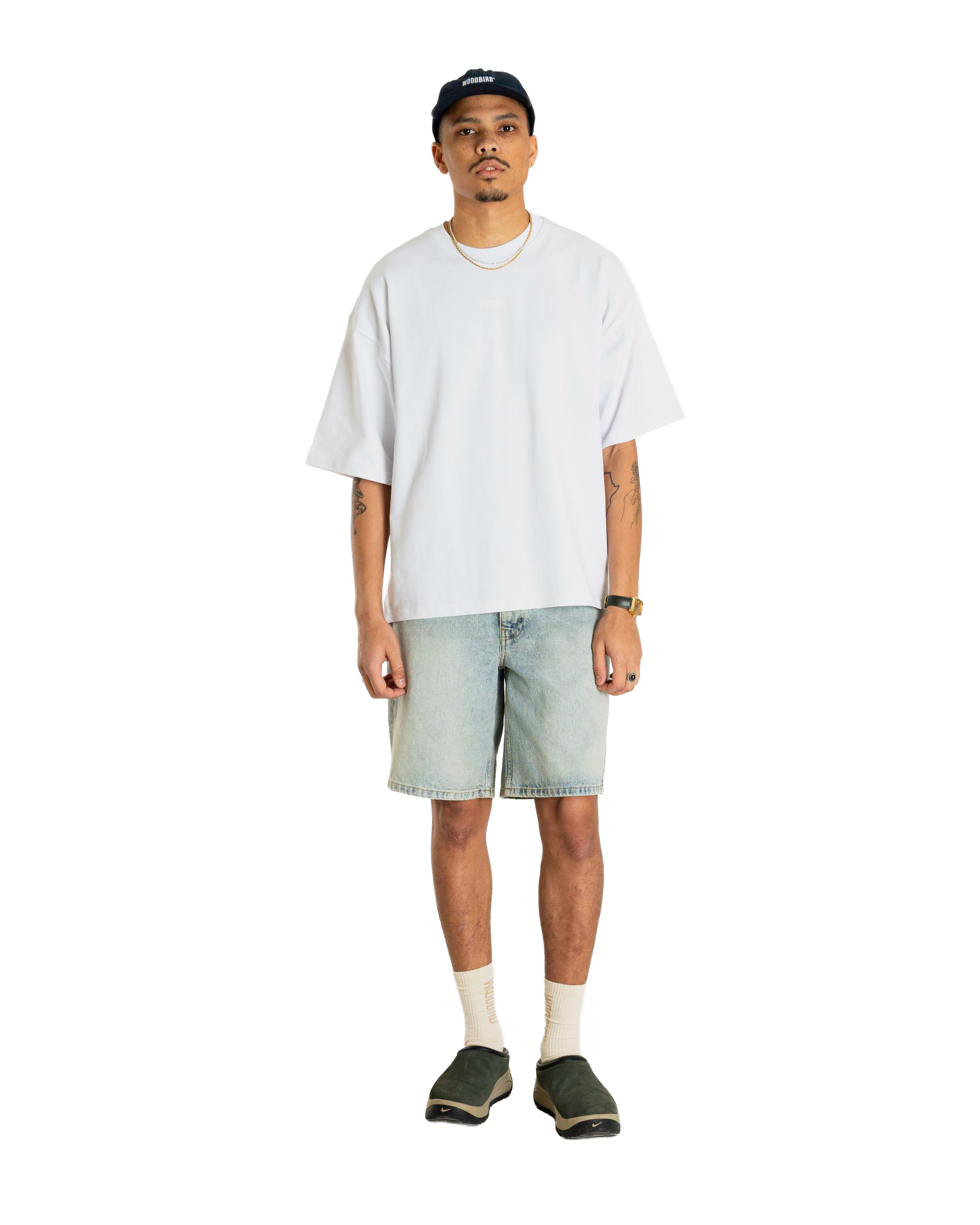 Woodbird WBBeam Base Tee T-Shirts White