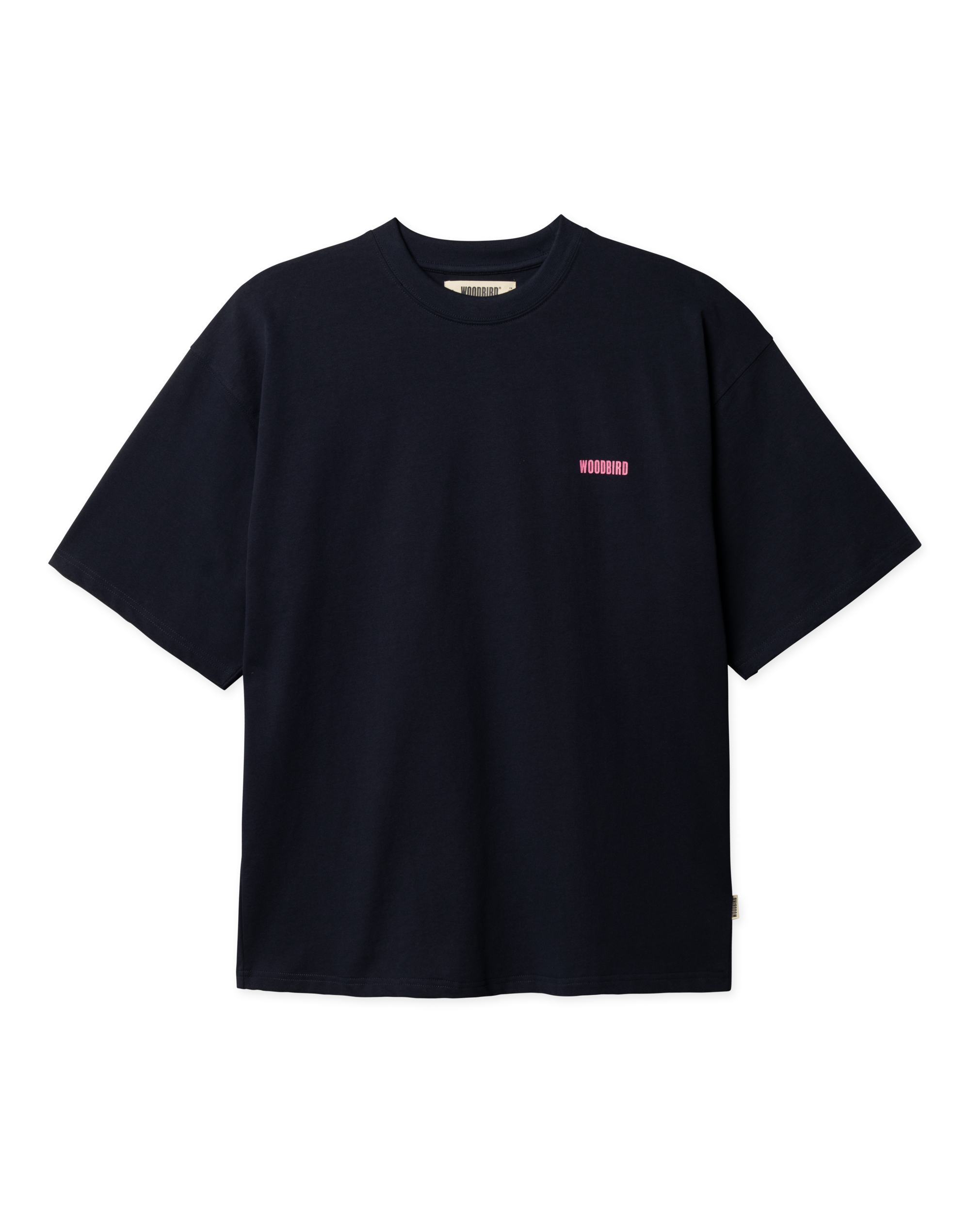 Woodbird WBBeam Book Tee T-Shirts Dark Navy