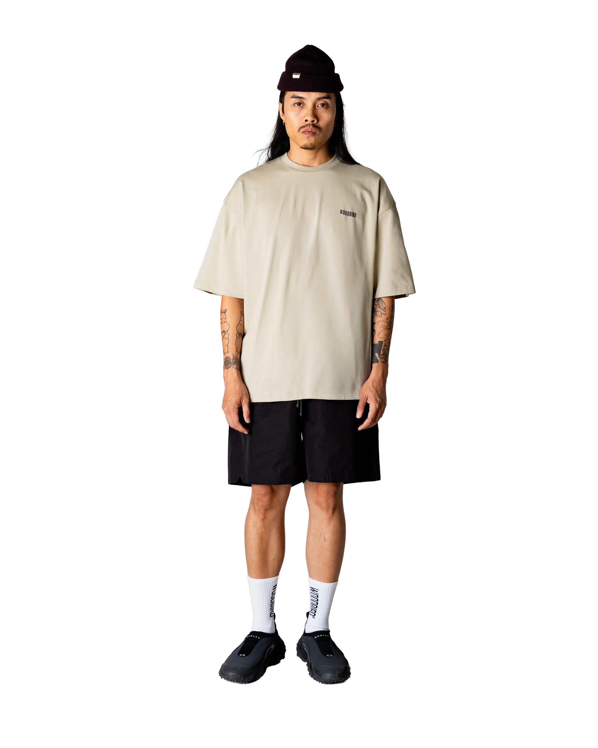 Woodbird WBBeam Book Tee T-Shirts Stone