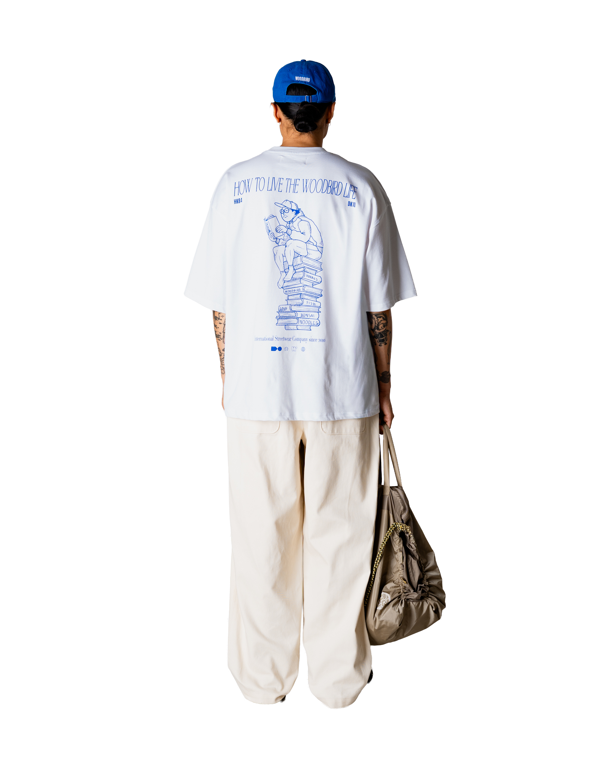 Woodbird WBBeam Book Tee T-Shirts White