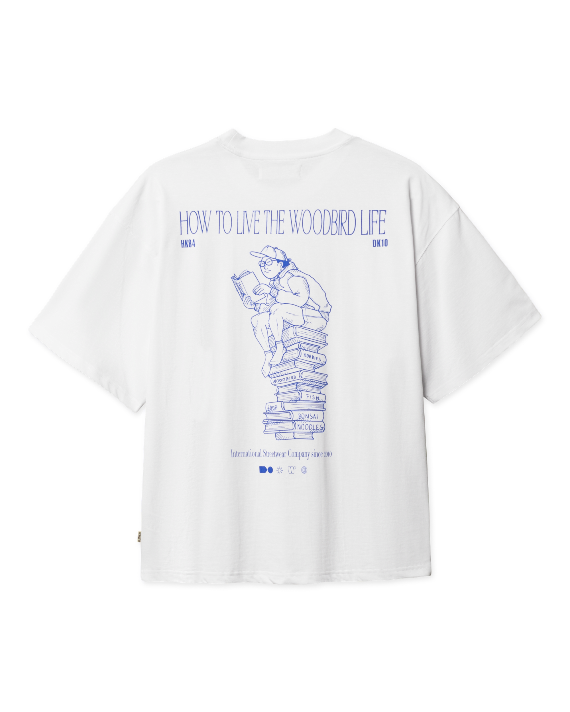 Woodbird WBBeam Book Tee T-Shirts White