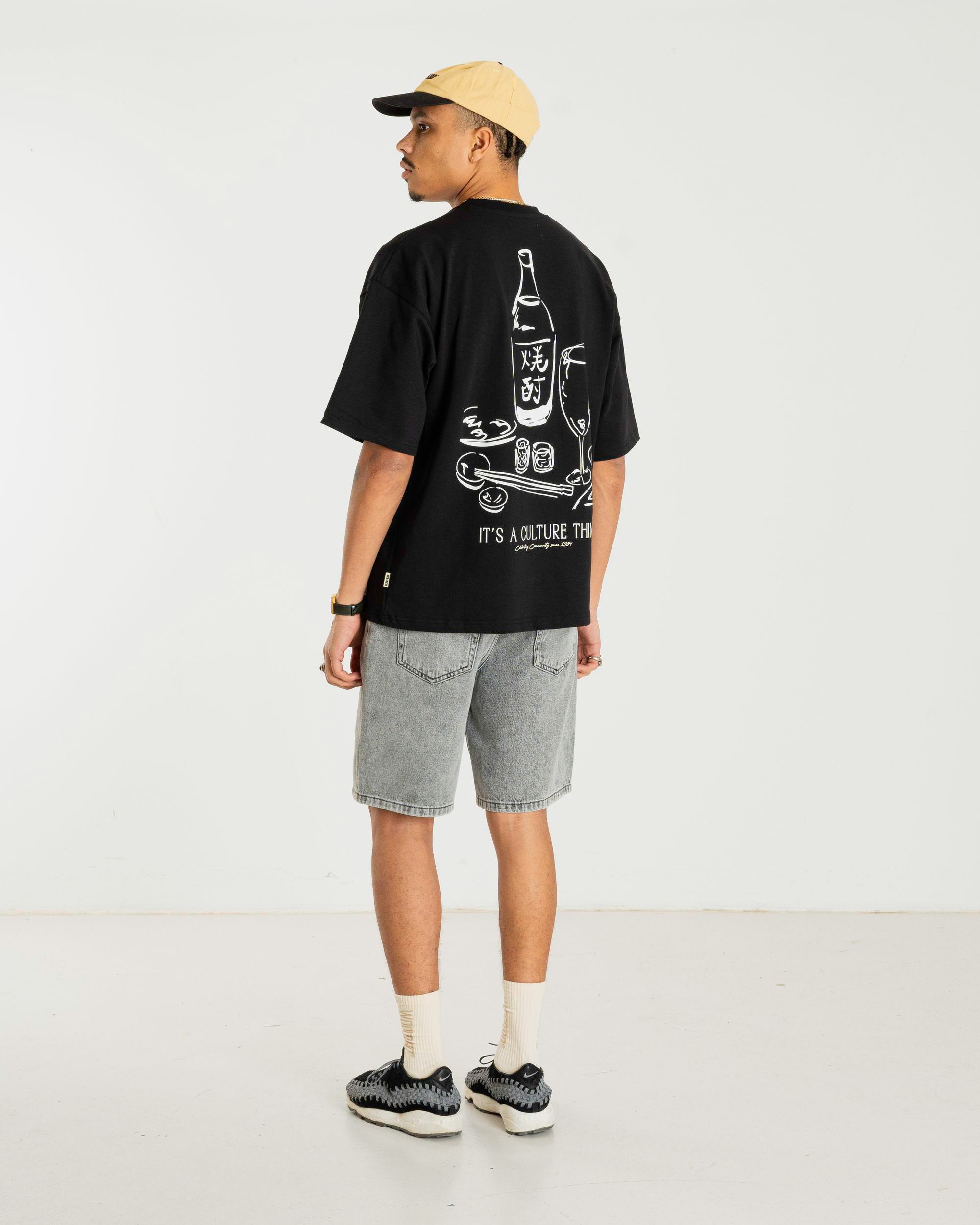 Woodbird WBBeam Culture Tee T-Shirts Black