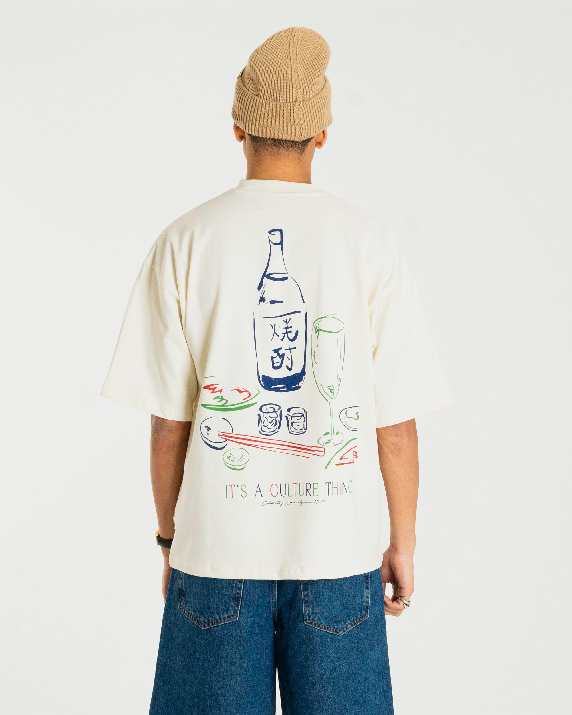 Woodbird WBBeam Culture Tee T-Shirts Off White