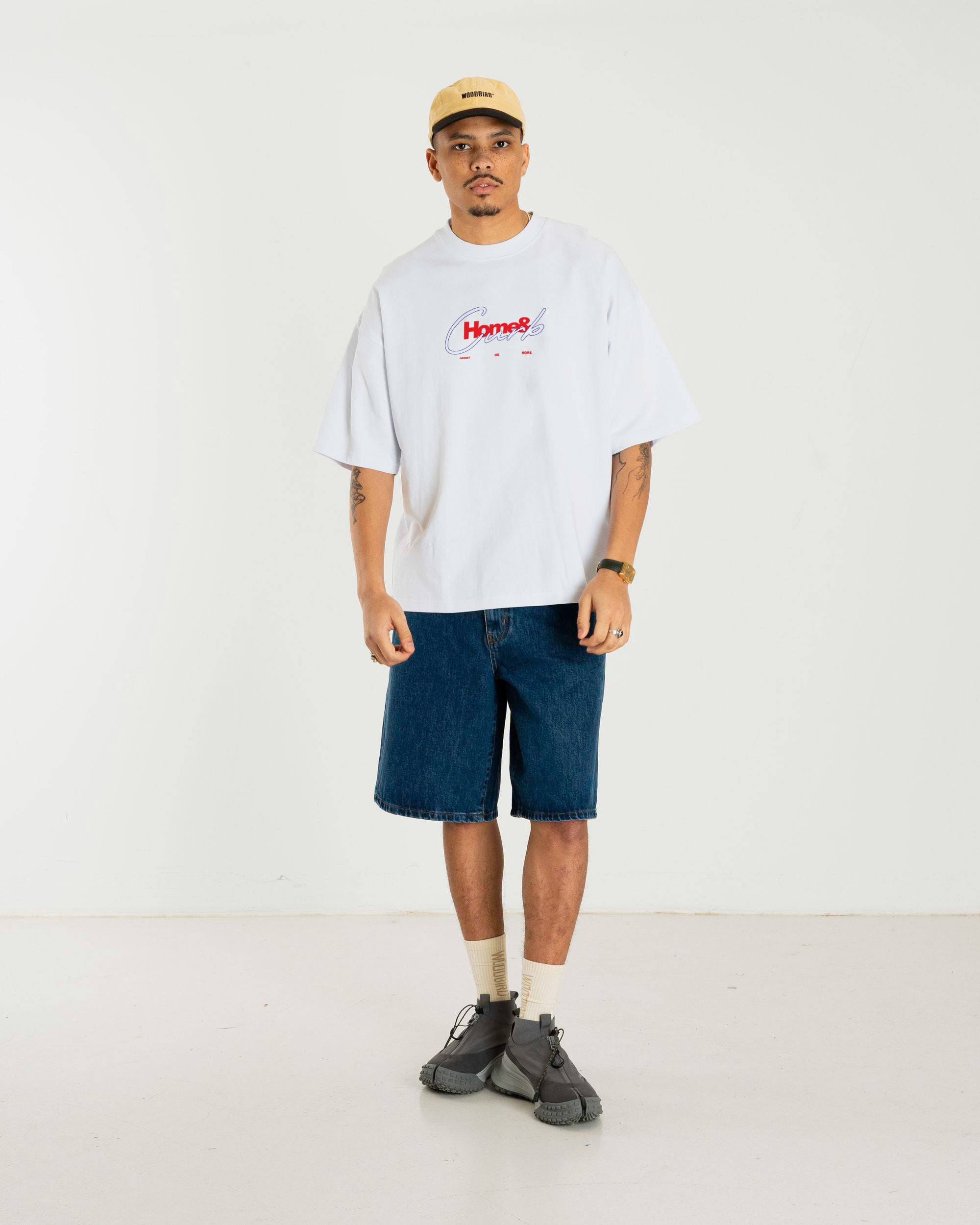 Woodbird WBBeam Curb Tee T-Shirts White