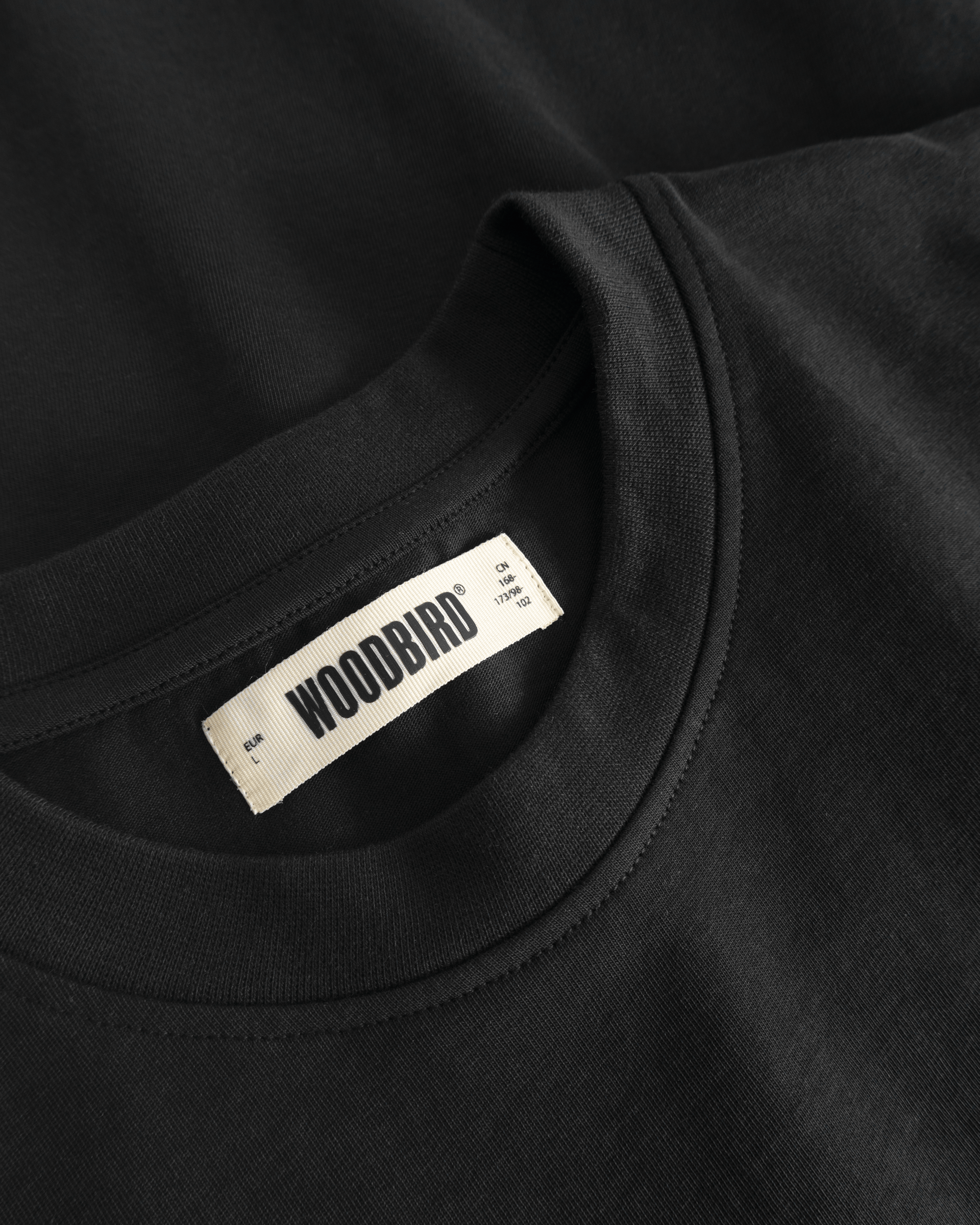 Woodbird WBBeam Hao Tee T-Shirts Black