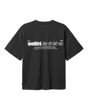 Woodbird WBBeam Hao Tee T-Shirts Black