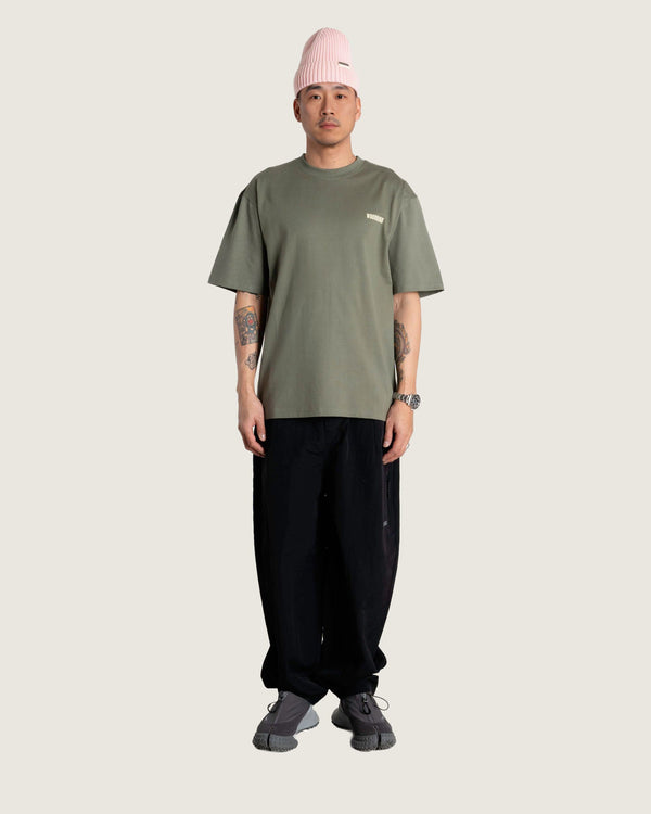Woodbird WBBeam Hao Tee T-Shirts Grey-Green