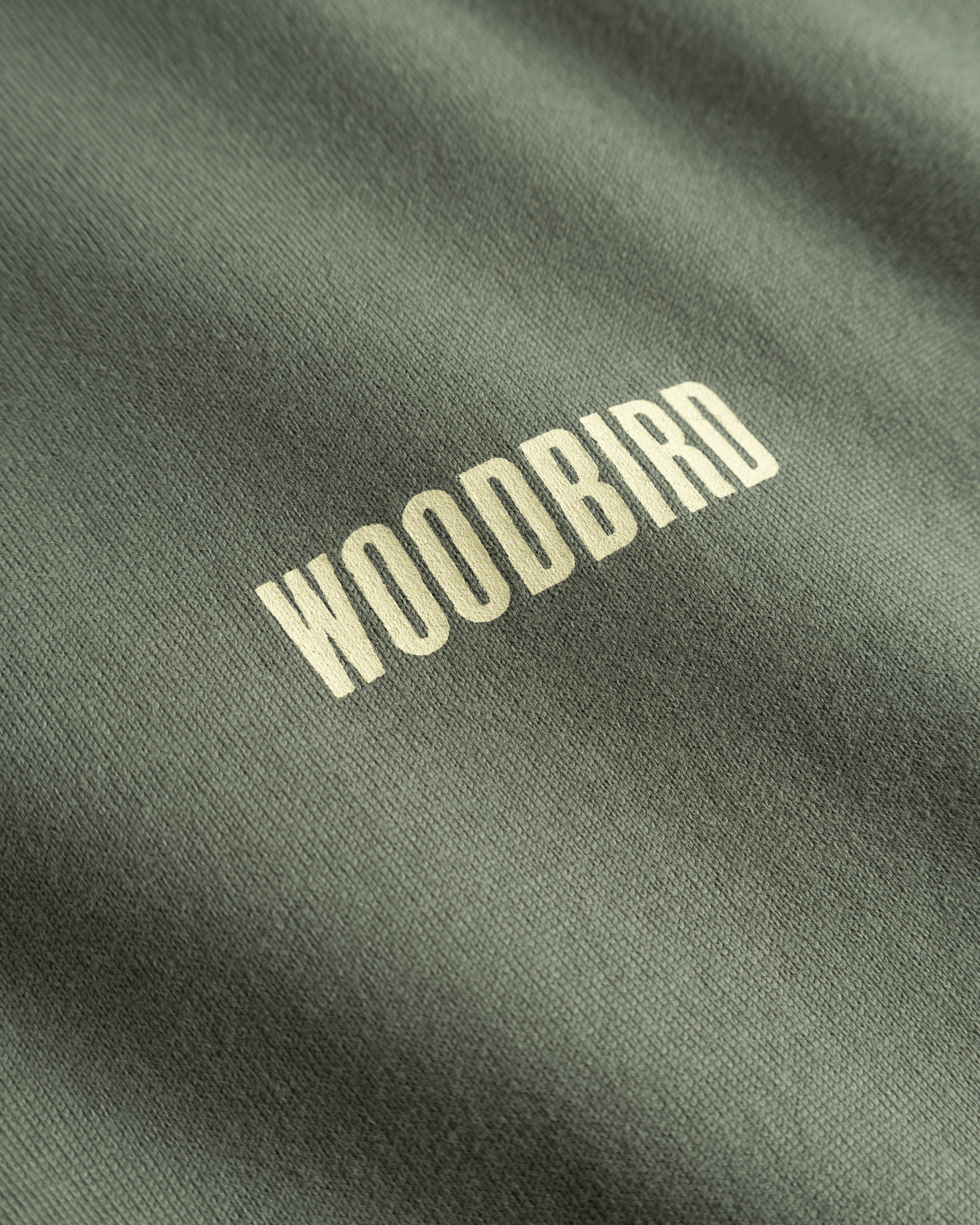 Woodbird WBBeam Hao Tee T-Shirts Grey-Green