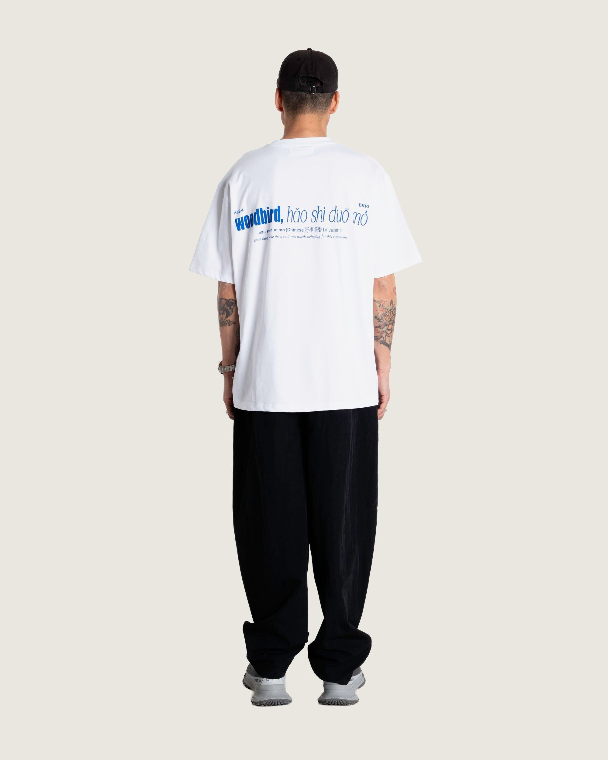 Woodbird WBBeam Hao Tee T-Shirts White