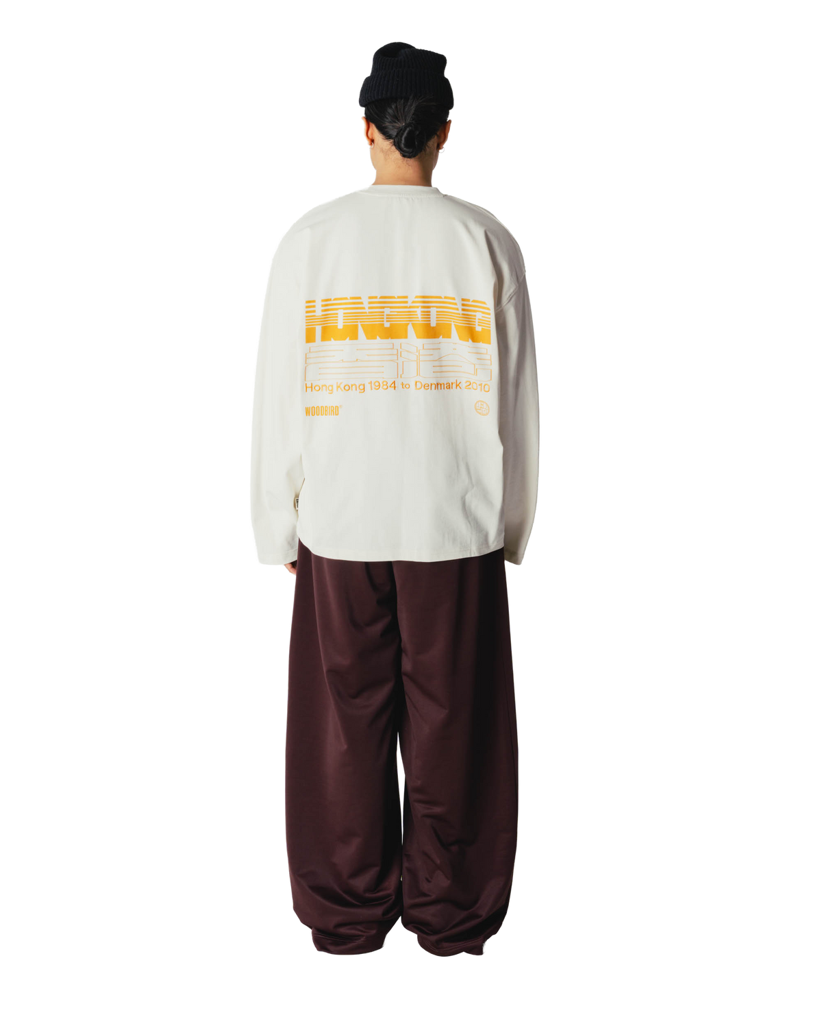 Woodbird WBBeam LS Retro Tee T-Shirts Off White