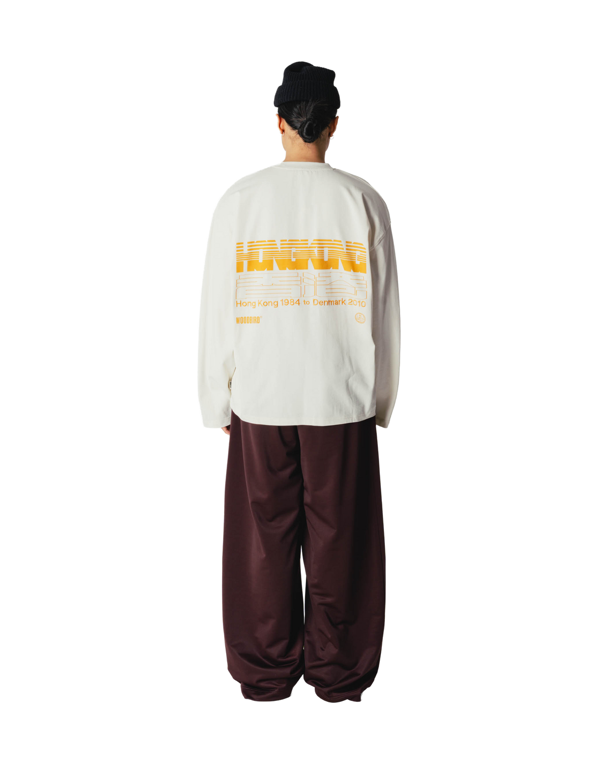 Woodbird WBBeam LS Retro Tee T-Shirts Off White