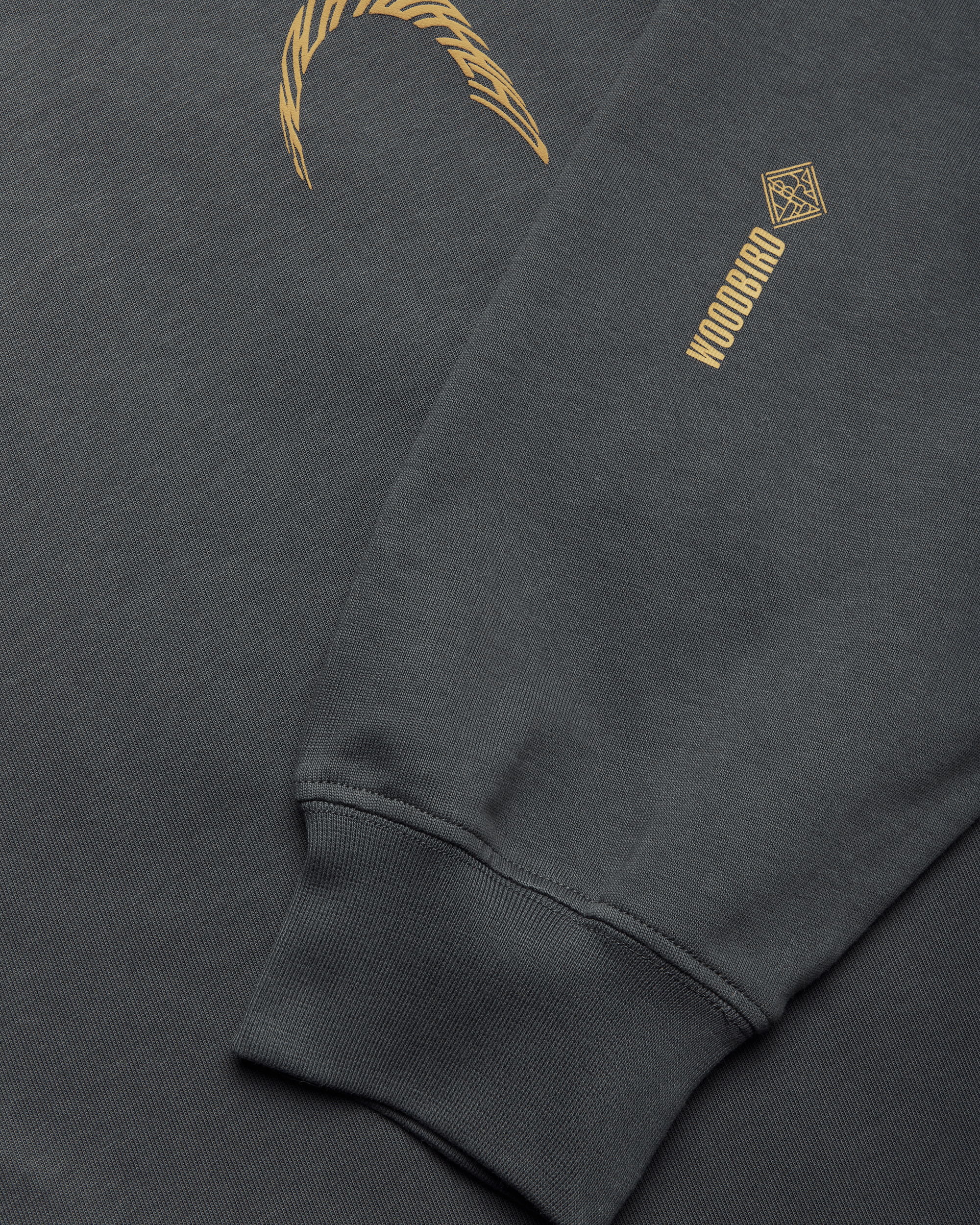 Woodbird WBBeam LS Warp Tee T-Shirts Slate Blue