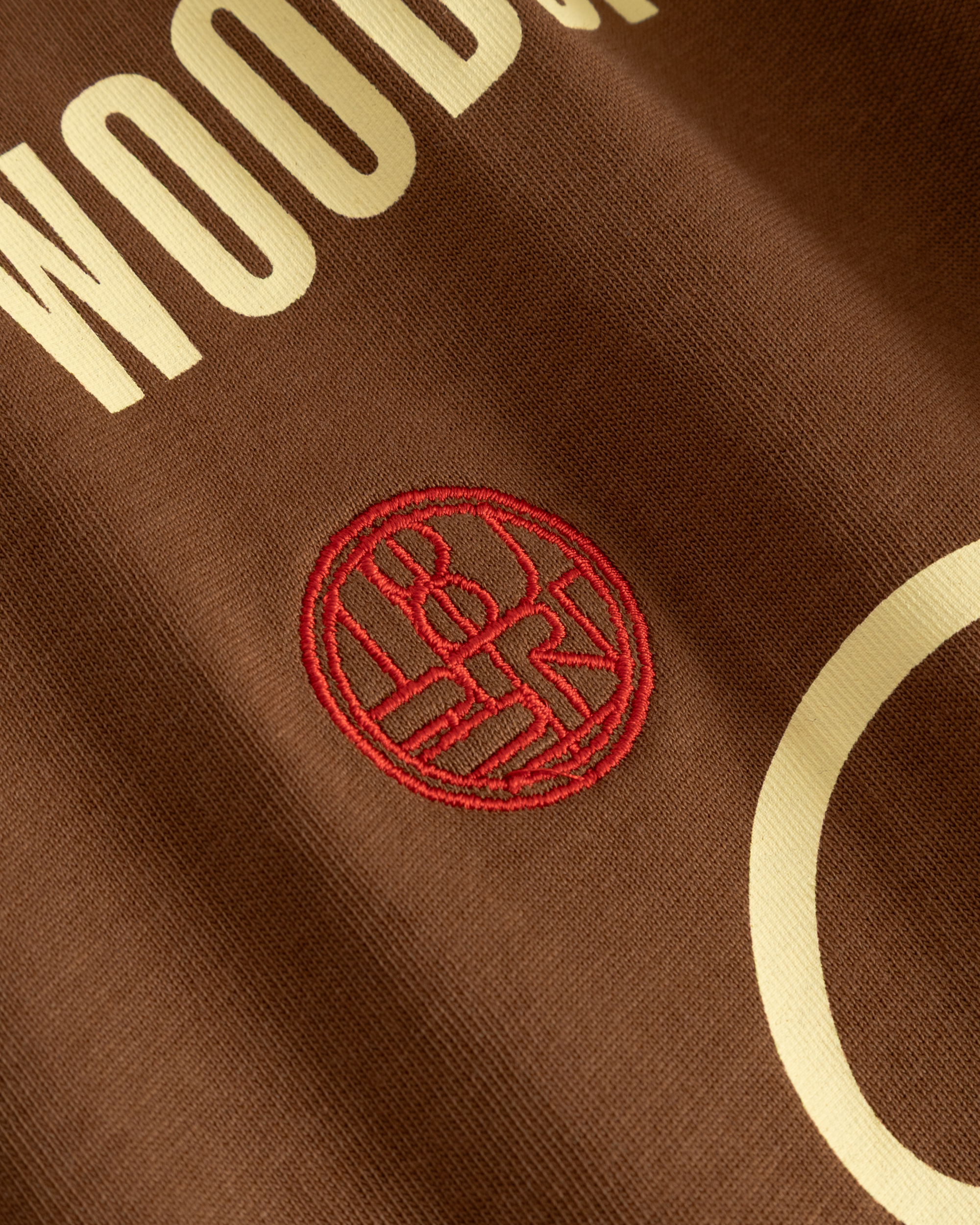 Woodbird WBBeam Lion Tee T-Shirts Mid Brown