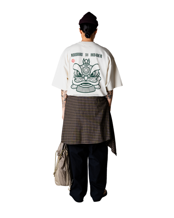 Woodbird WBBeam Lion Tee T-Shirts Off White