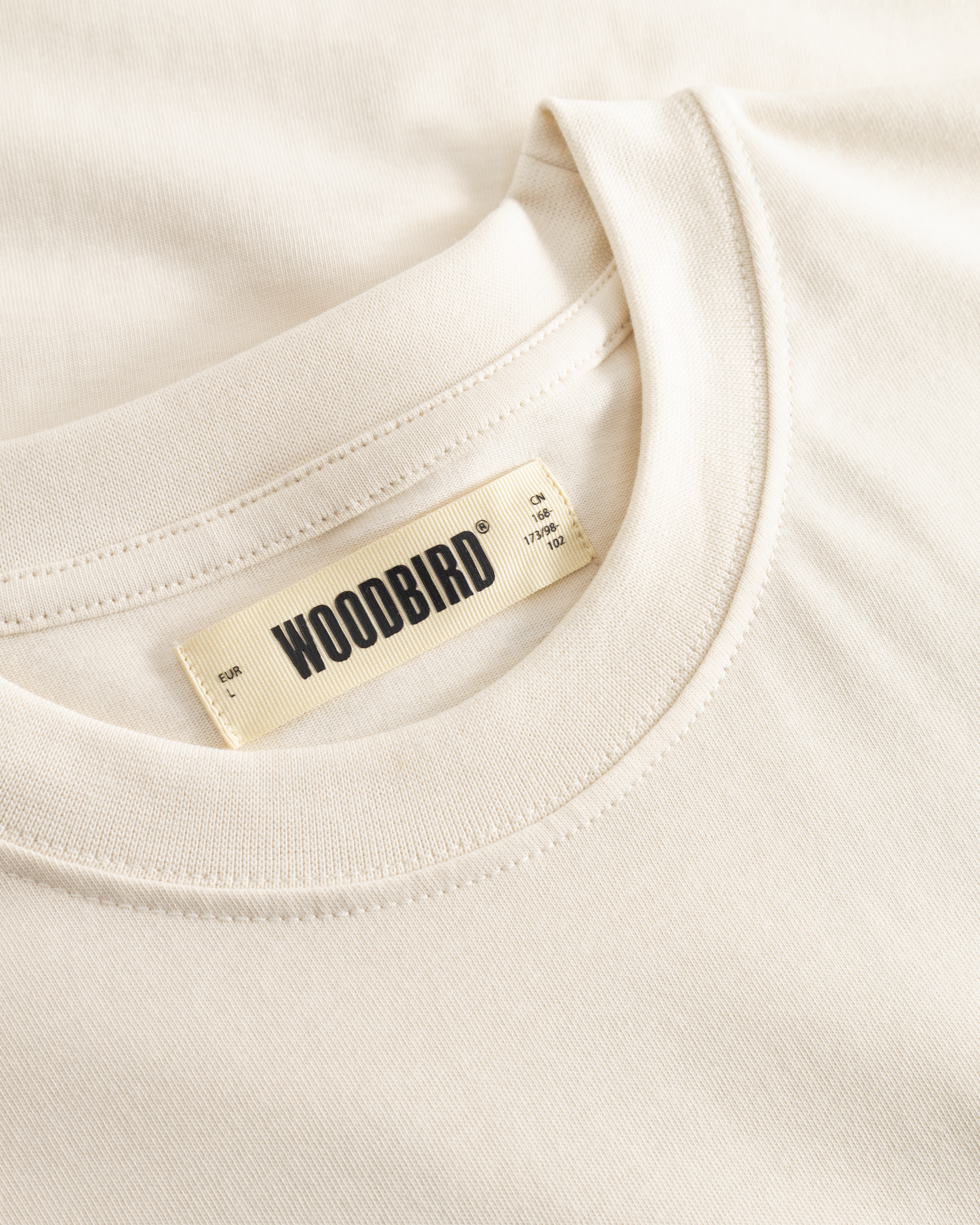 Woodbird WBBeam Lion Tee T-Shirts Off White