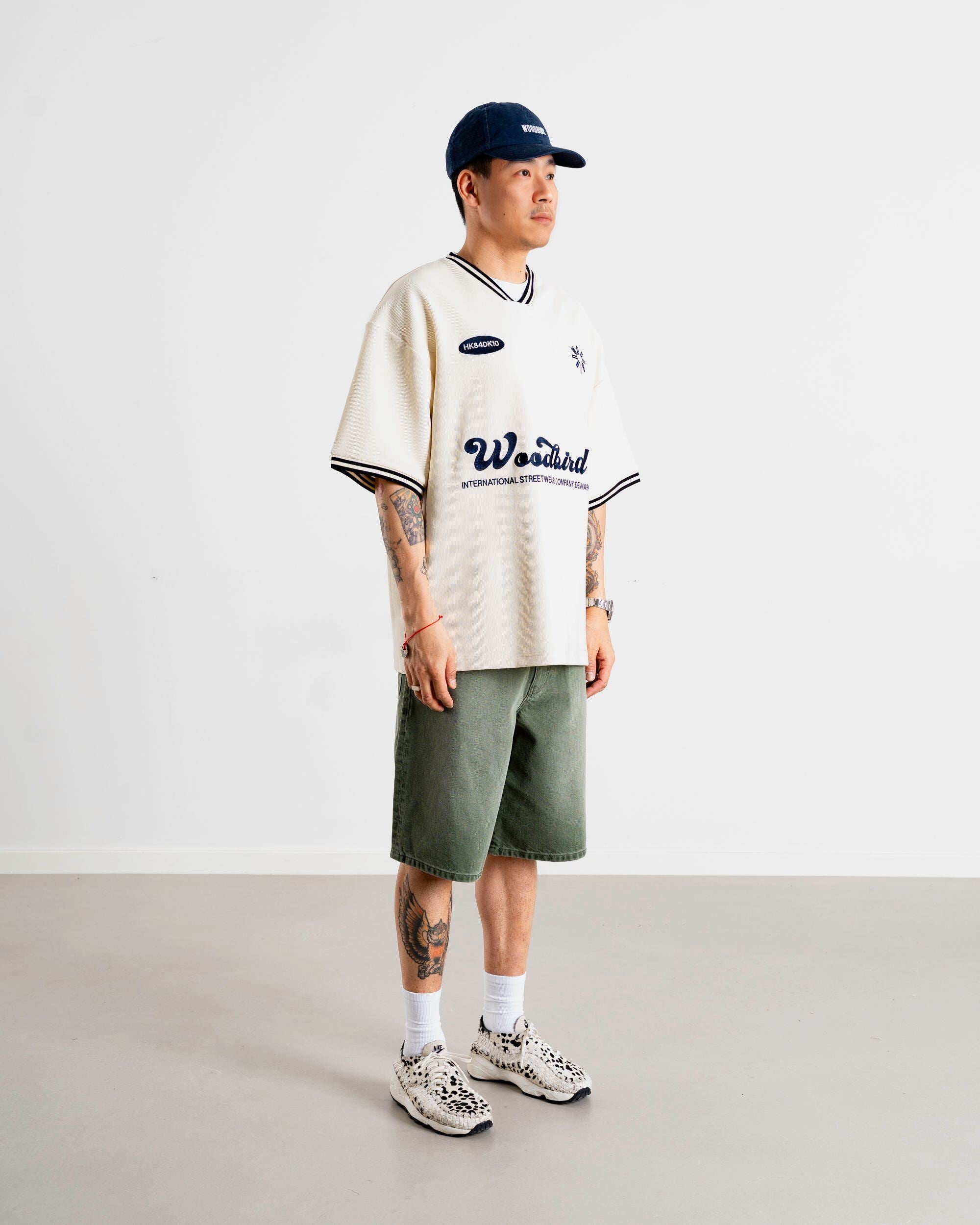 Woodbird WBBeam Local Tee T-Shirts Off White