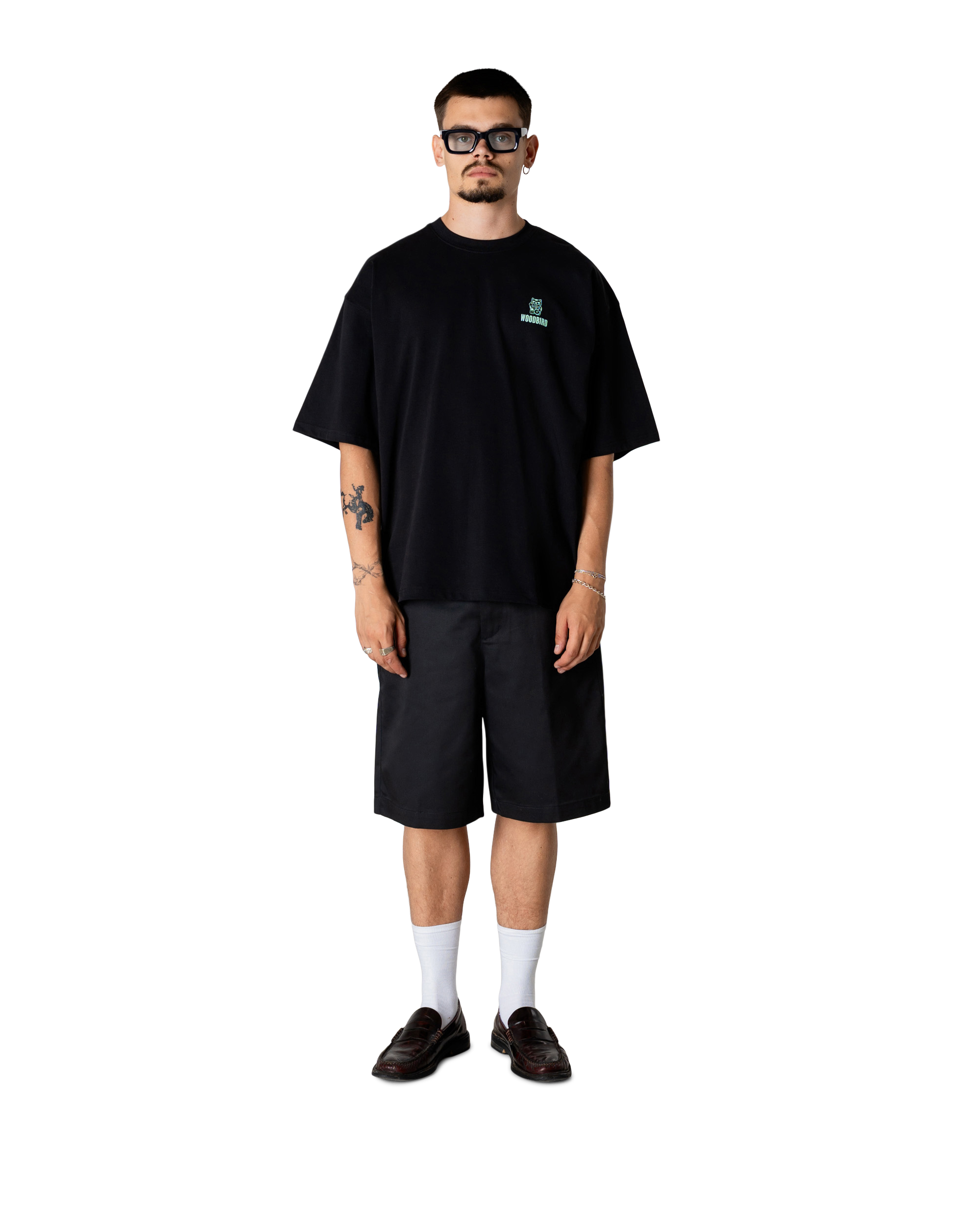 Woodbird WBBeam Lucky Tee T-Shirts Black
