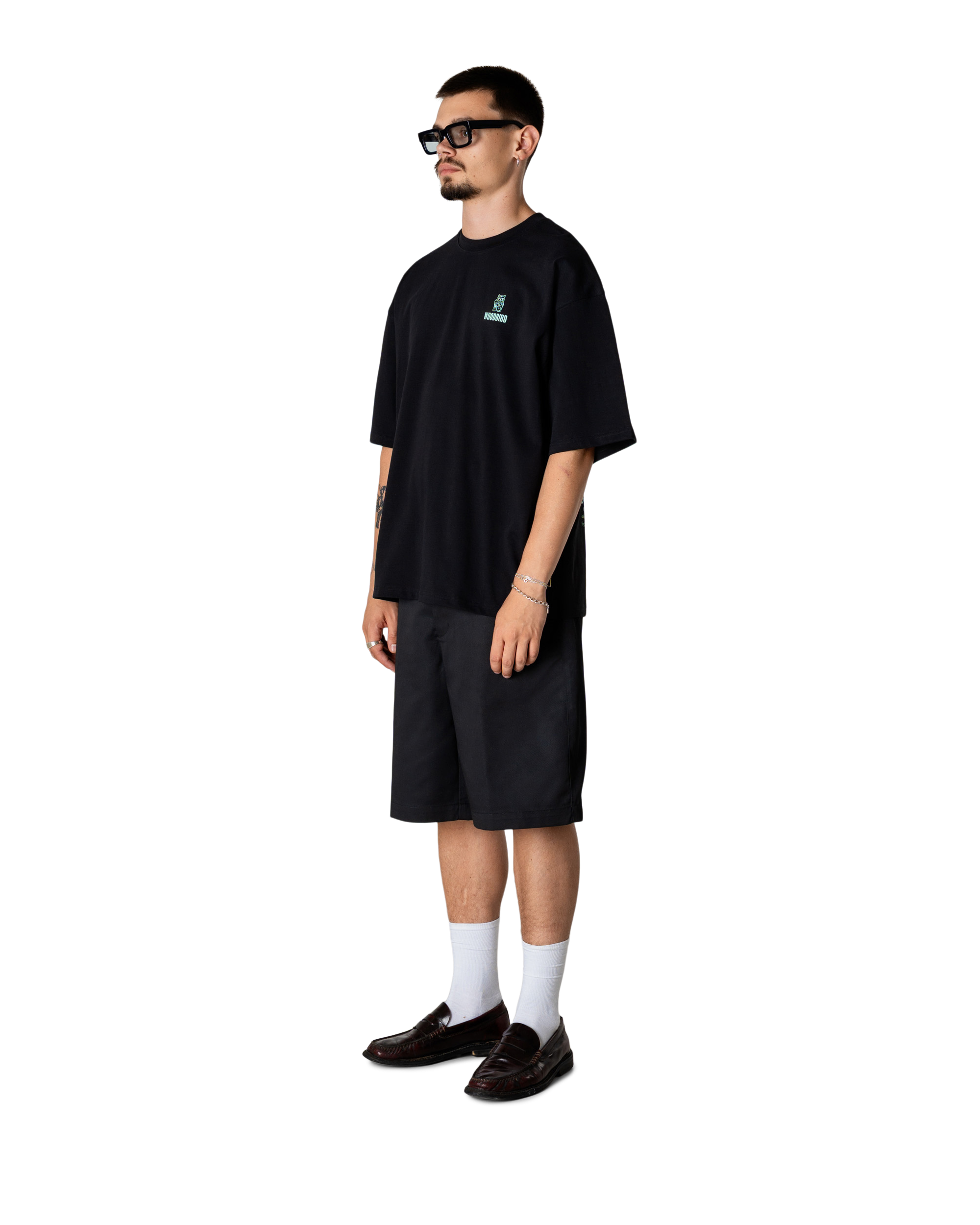 Woodbird WBBeam Lucky Tee T-Shirts Black