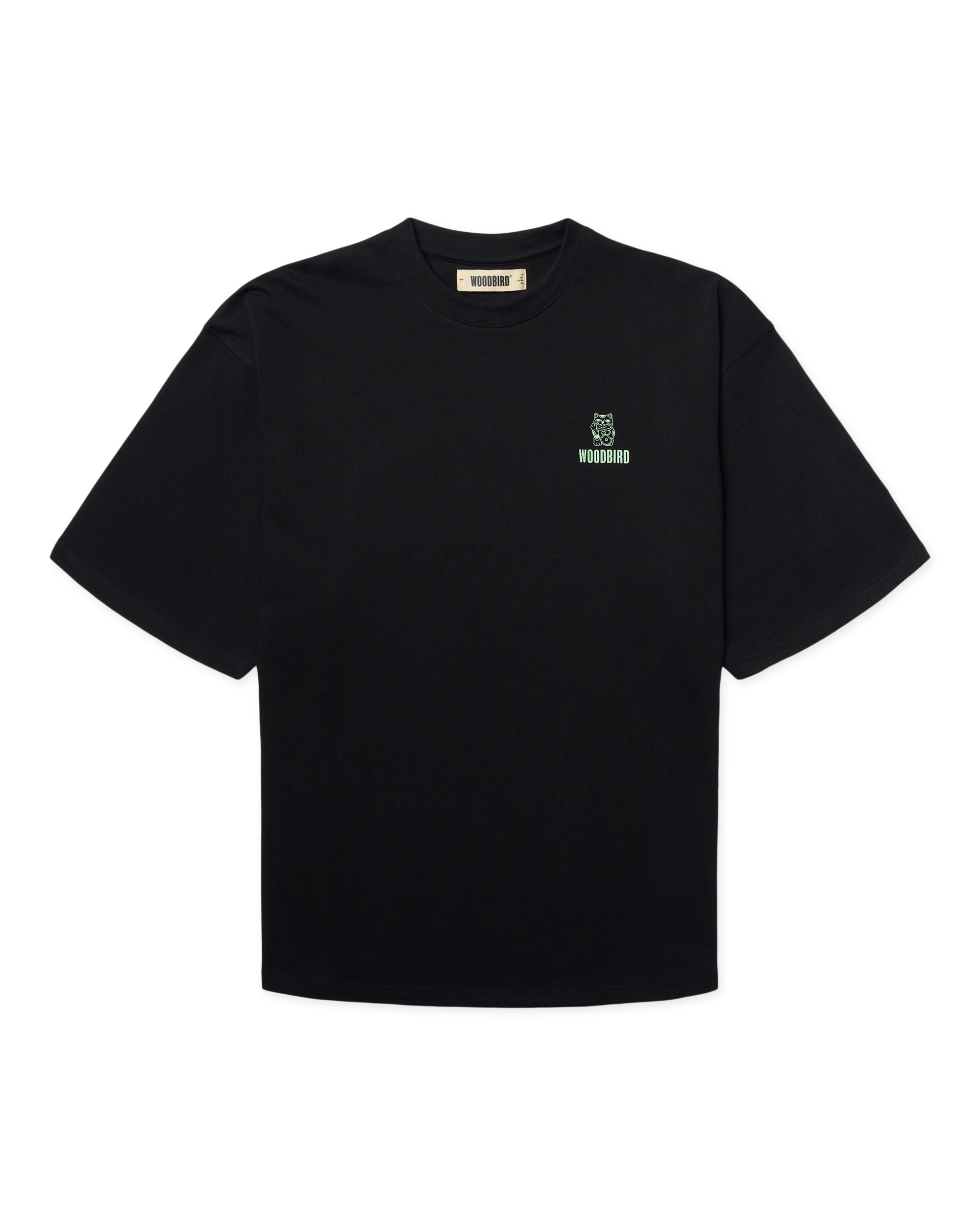 Woodbird WBBeam Lucky Tee T-Shirts Black