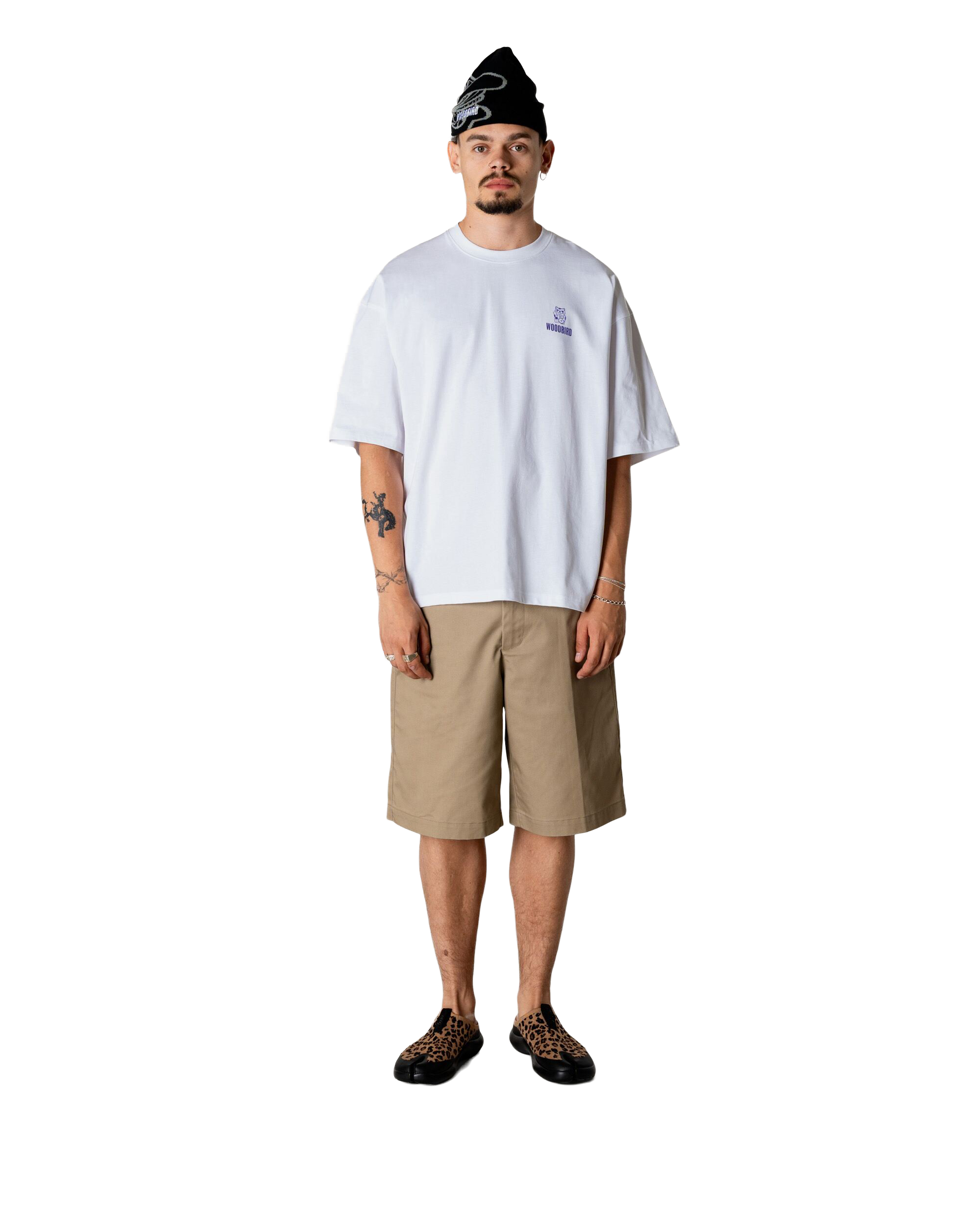 Woodbird WBBeam Lucky Tee T-Shirts White