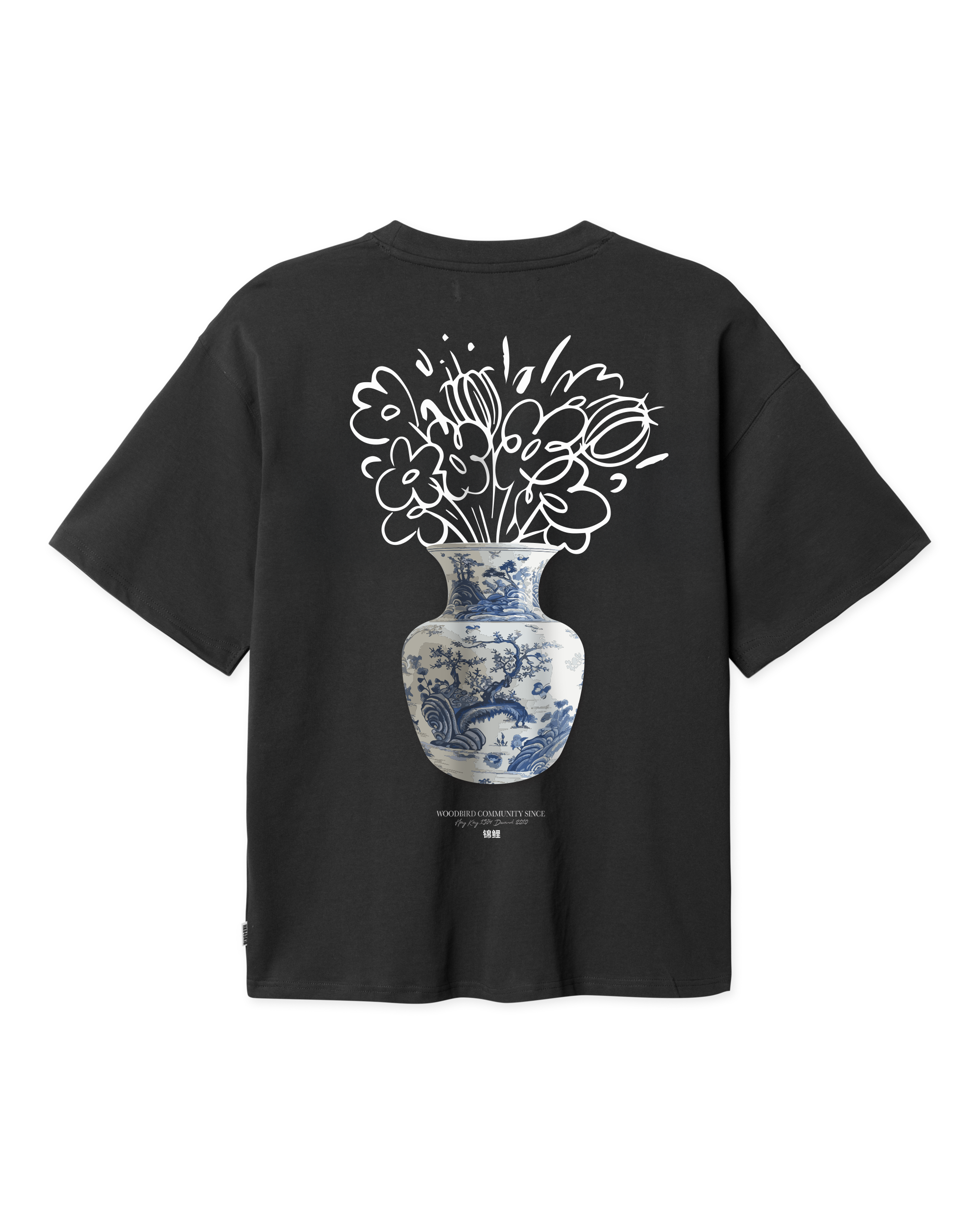 Woodbird WBBeam Ming Tee T-Shirts Black