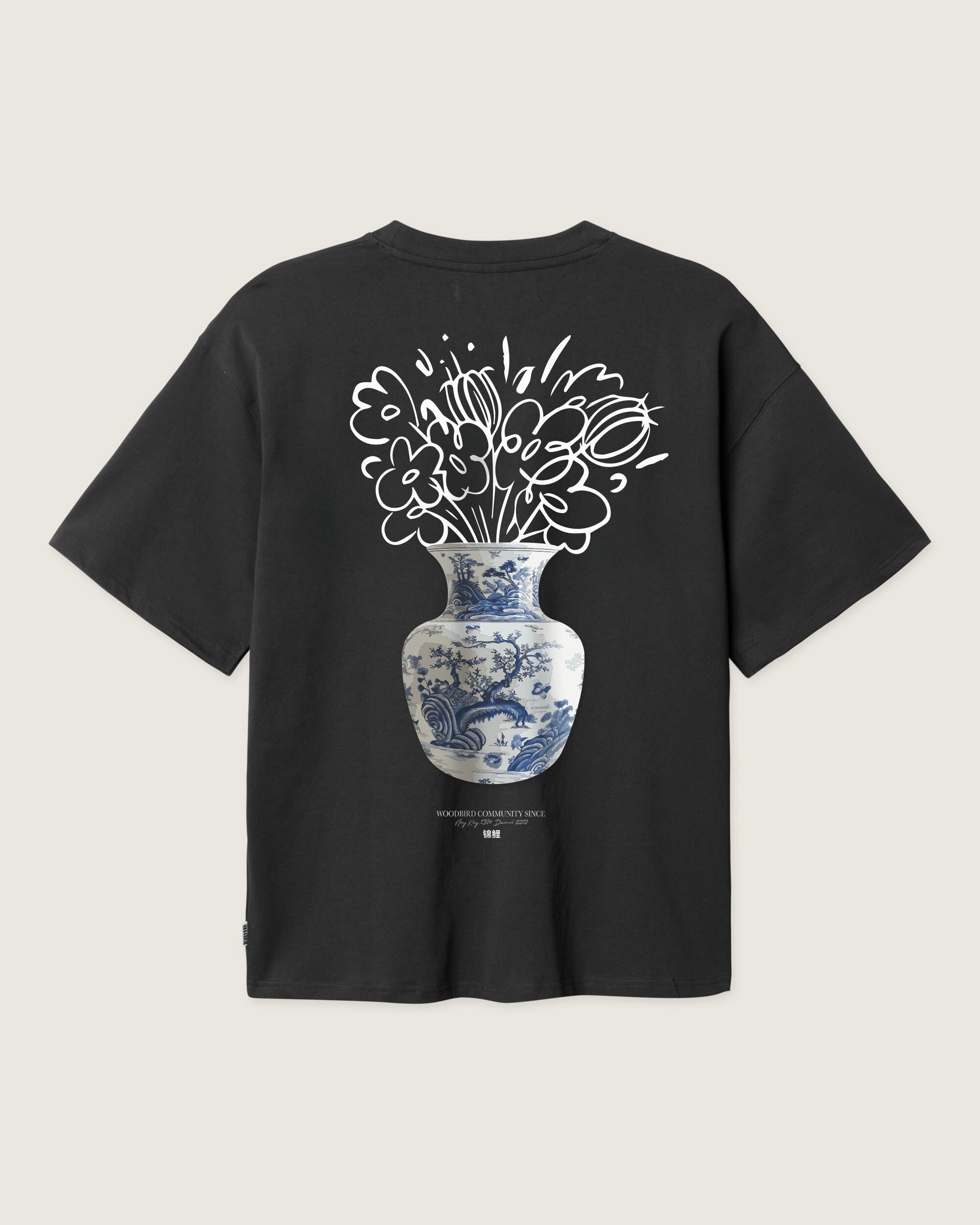 Woodbird WBBeam Ming Tee T-Shirts Black