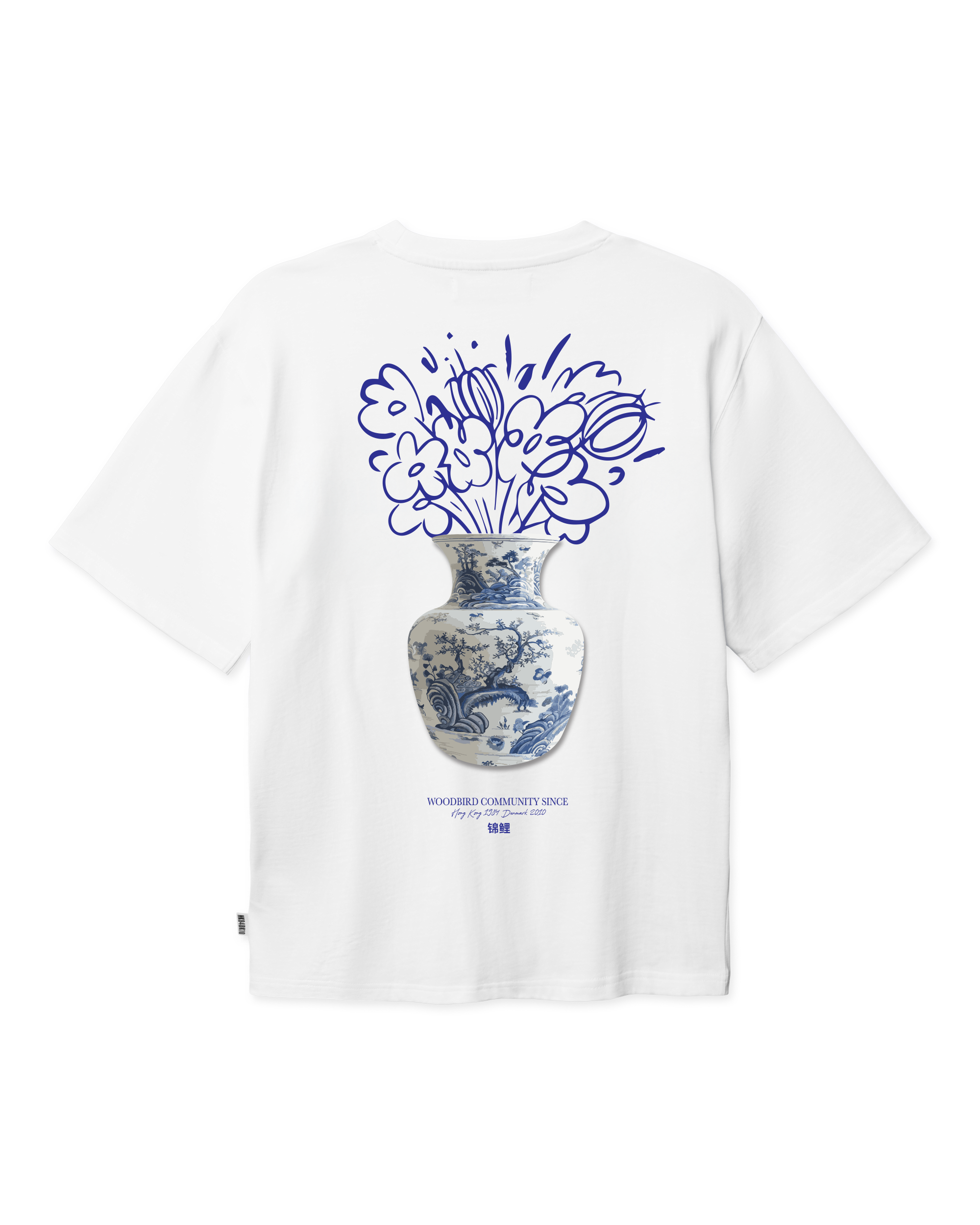 Woodbird WBBeam Ming Tee T-Shirts White