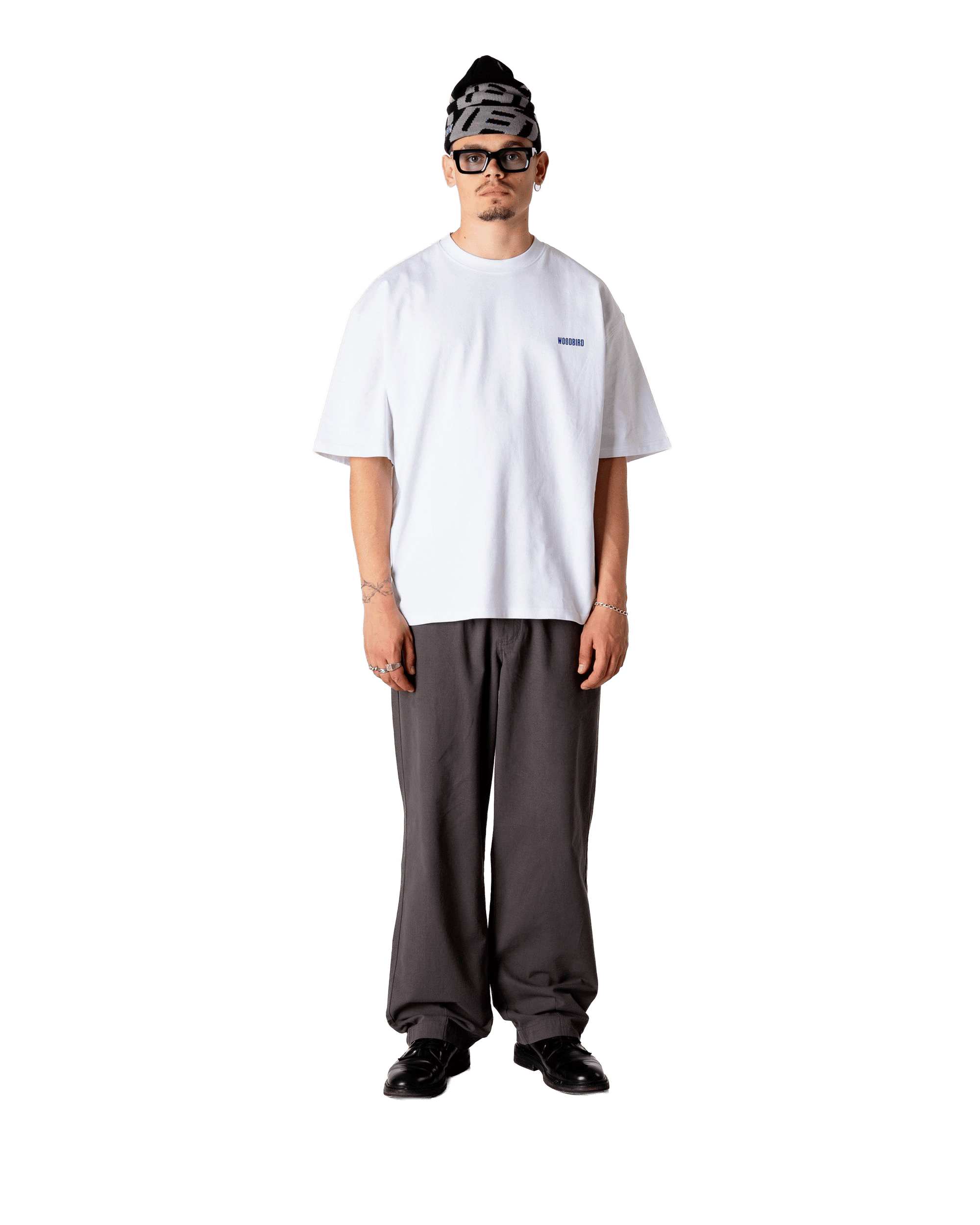 Woodbird WBBeam Ming Tee T-Shirts White