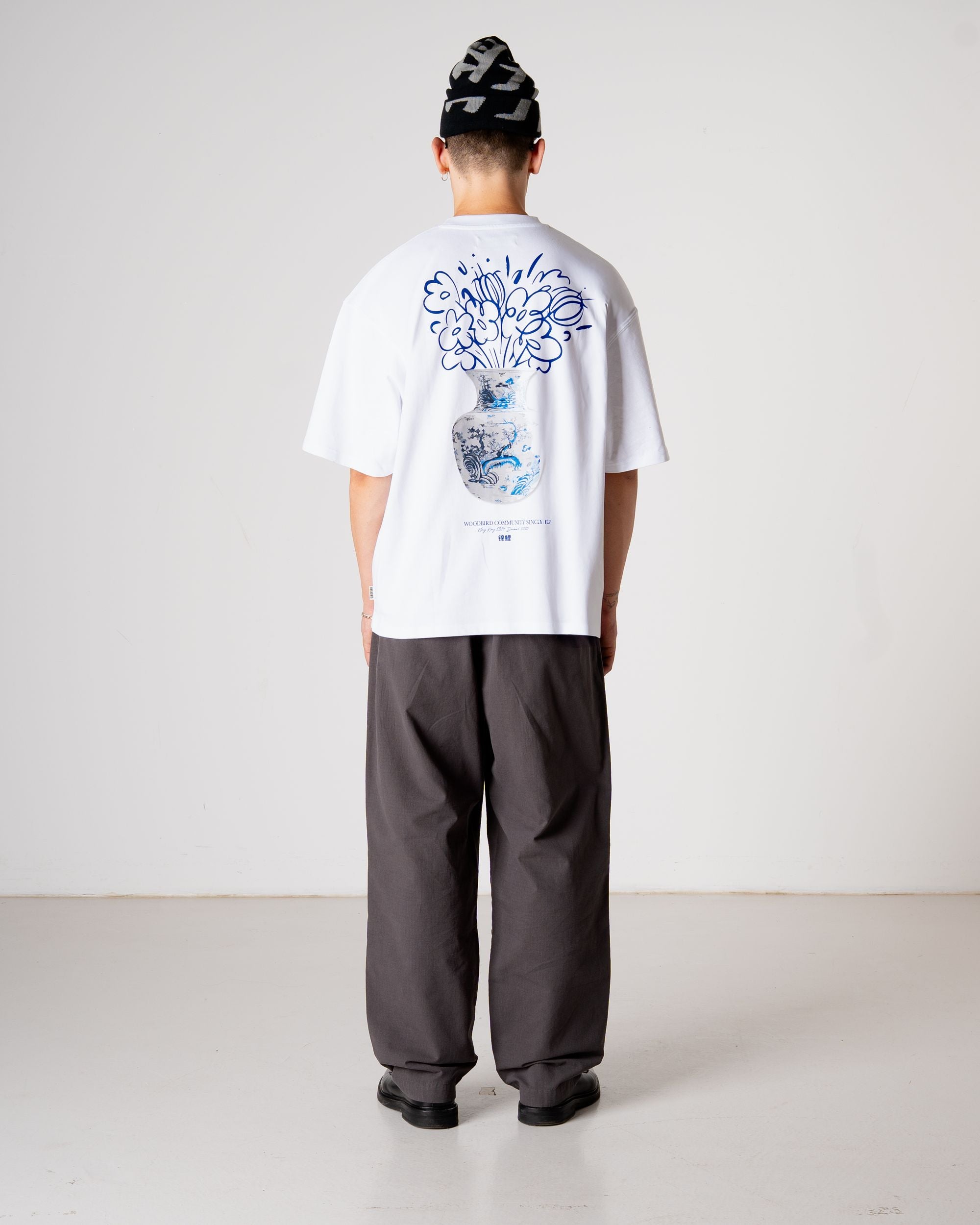 Woodbird WBBeam Ming Tee T-Shirts White