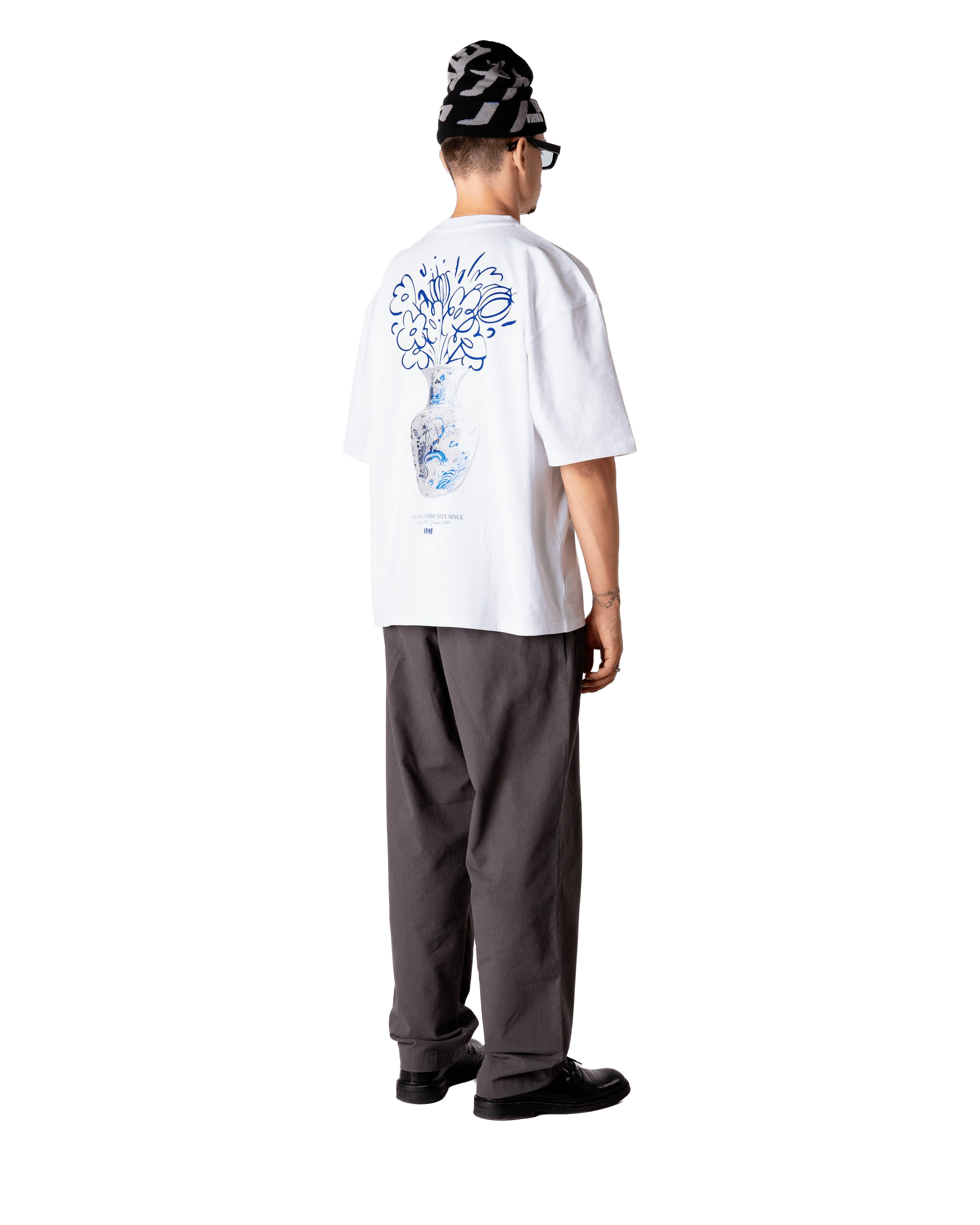 Woodbird WBBeam Ming Tee T-Shirts White