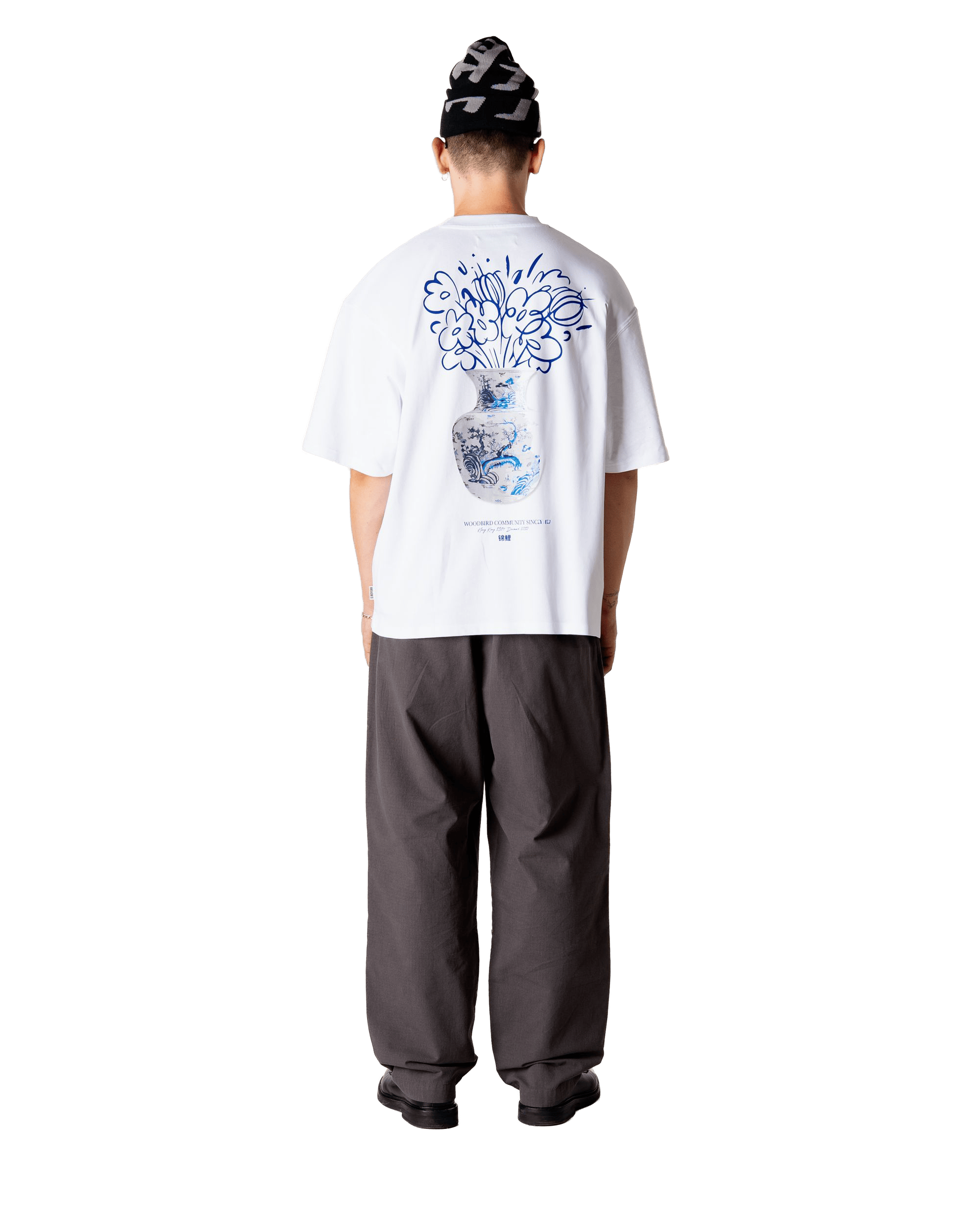 Woodbird WBBeam Ming Tee T-Shirts White